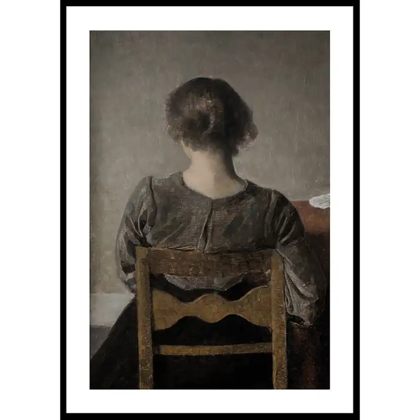 Poster Gallerix Hvile By Wilhelm Hammershøi