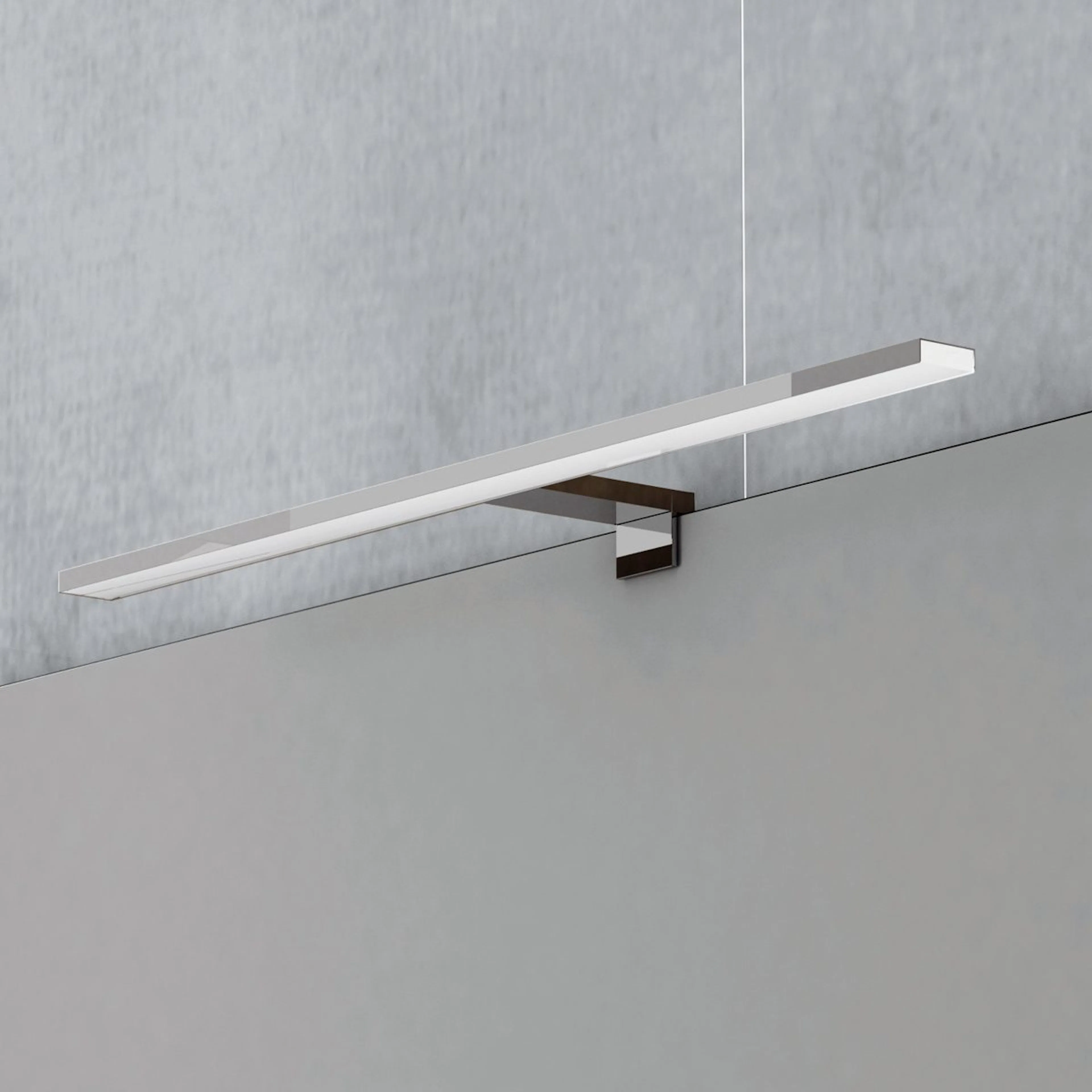 Spegelbelysning 60 cm Krom 4000K Tenfors Esther B:600 mm