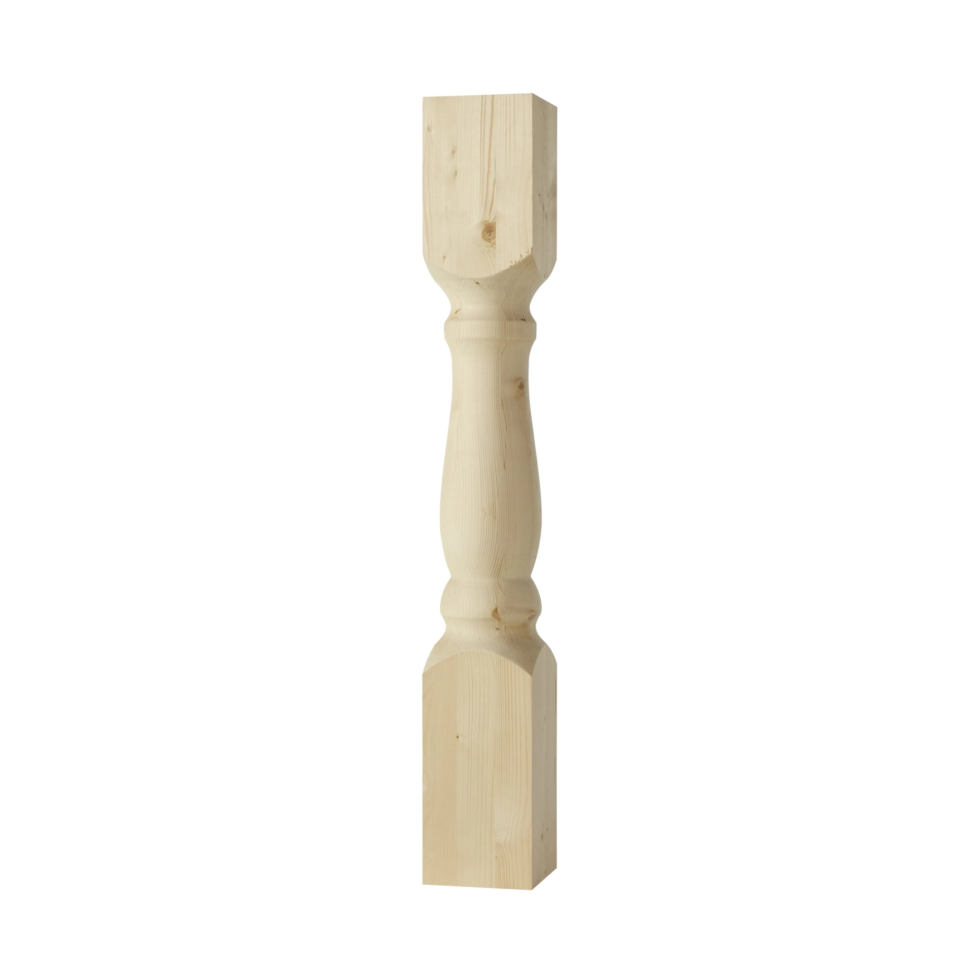170 x 1180 Svarvad Gran BxHxD: 170x1180x170 mm