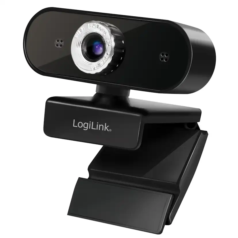 Webbkamera LogiLink HD 1080p Med Inbyggd Mikrofon