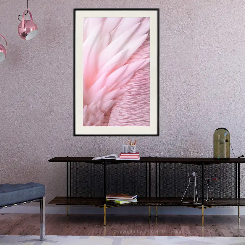 Poster Artgeist Affisch Feathers