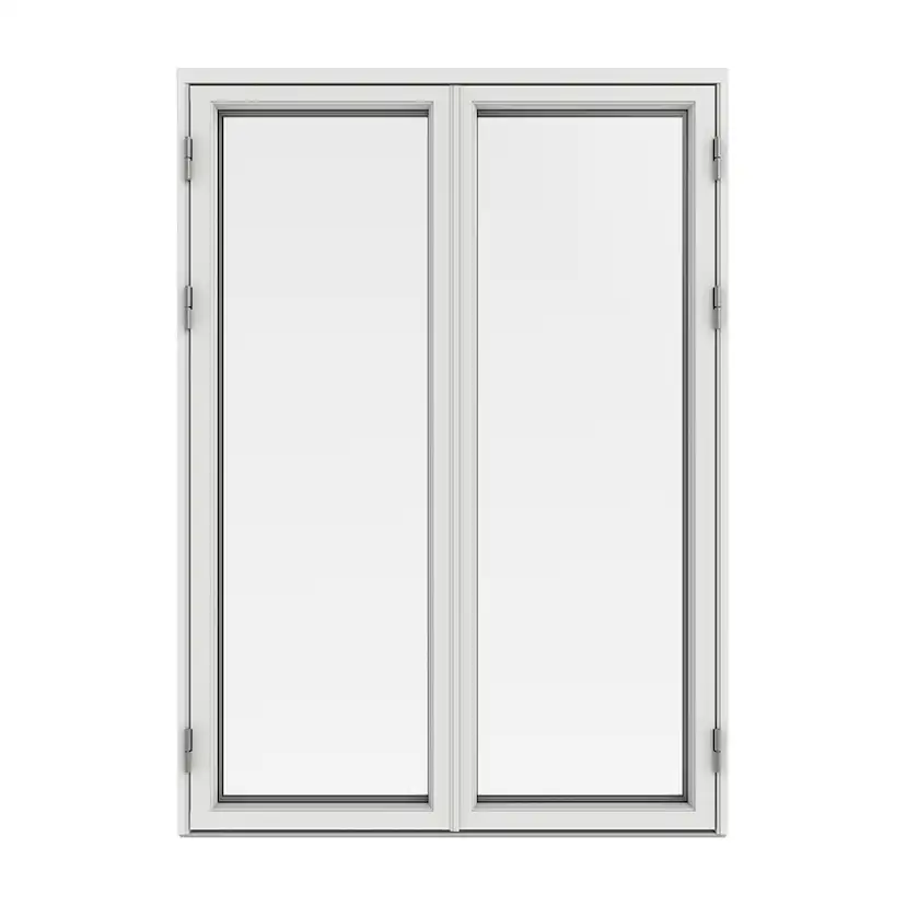 Parfönsterdörr Outline Helglasad 3-Glas Aluminium