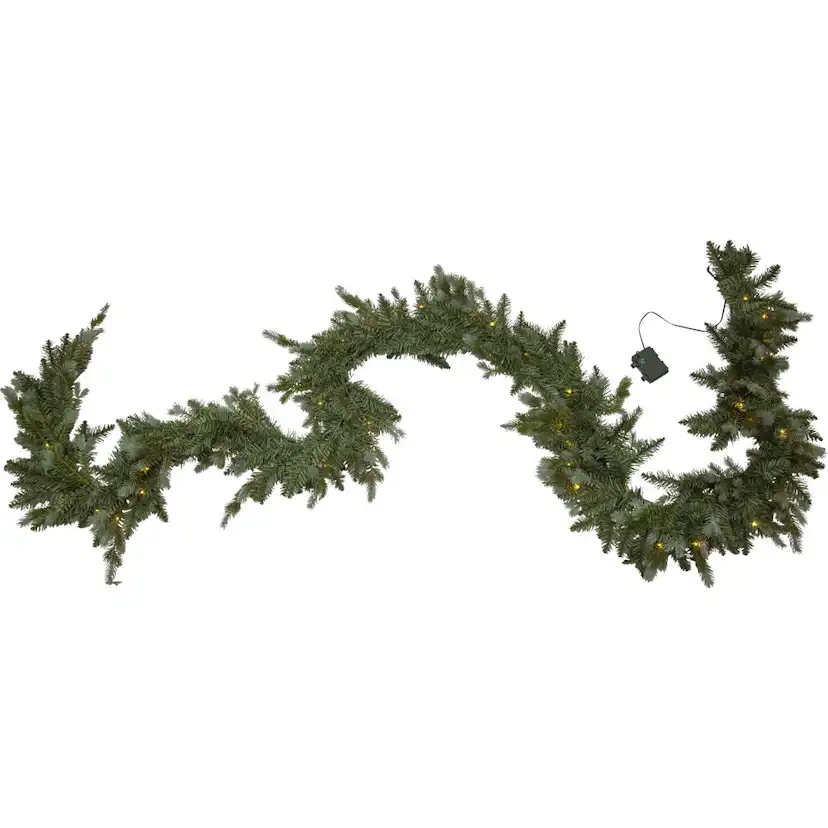 Grangirlang Star Trading Greyland i Grön, 300 cm