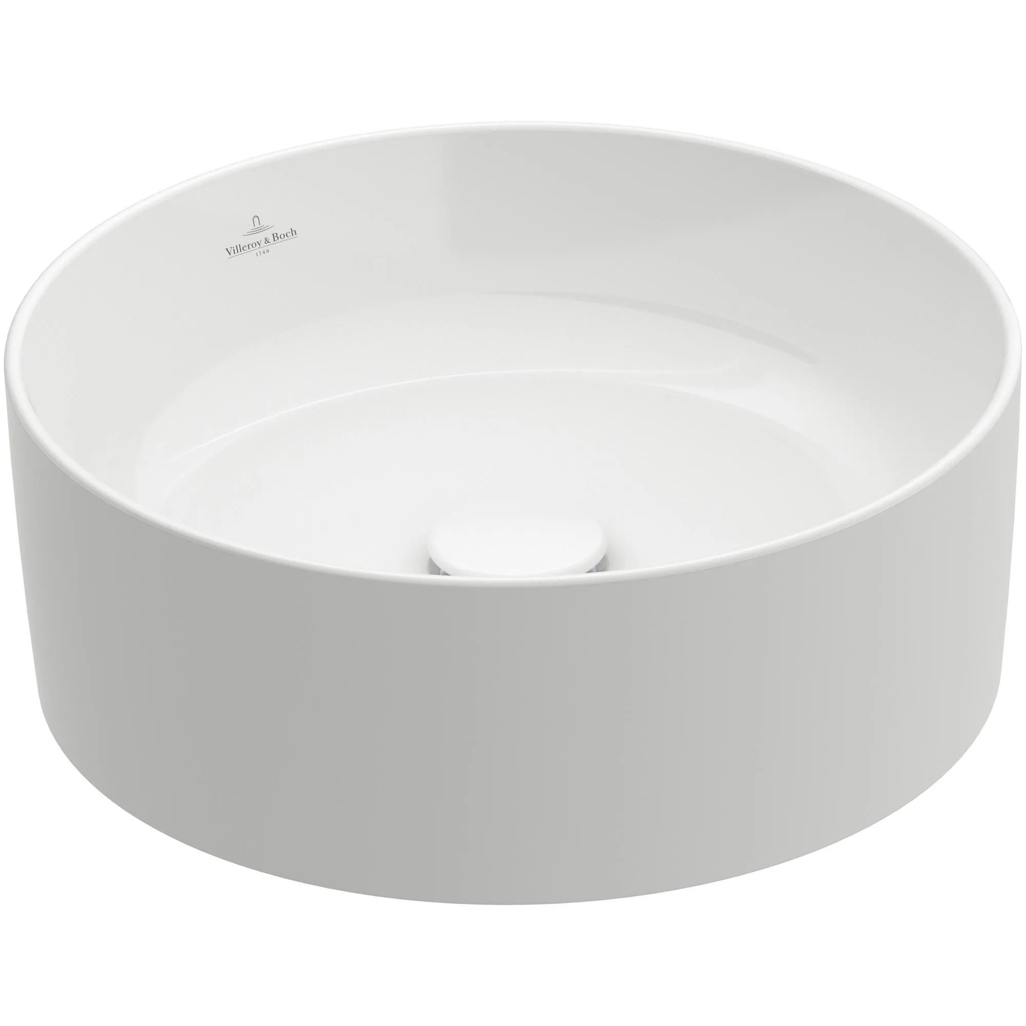 Tvättställ villeroy & Boch Collaro 4A184001 Vit Alpin, för Väggmonterad blandare