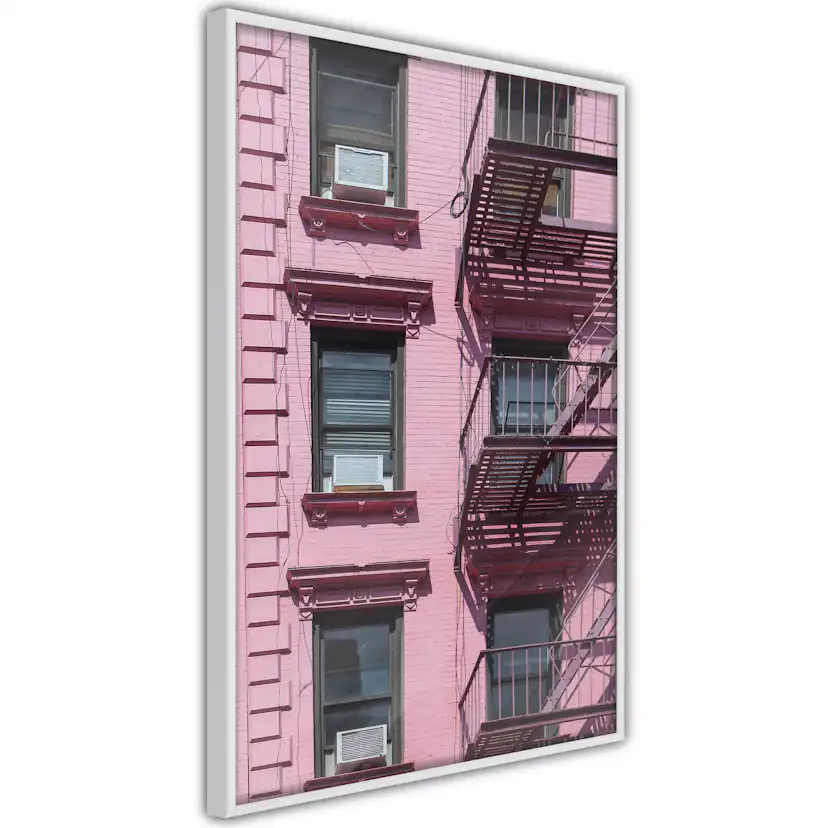 Poster Artgeist Affisch Fire Stairs