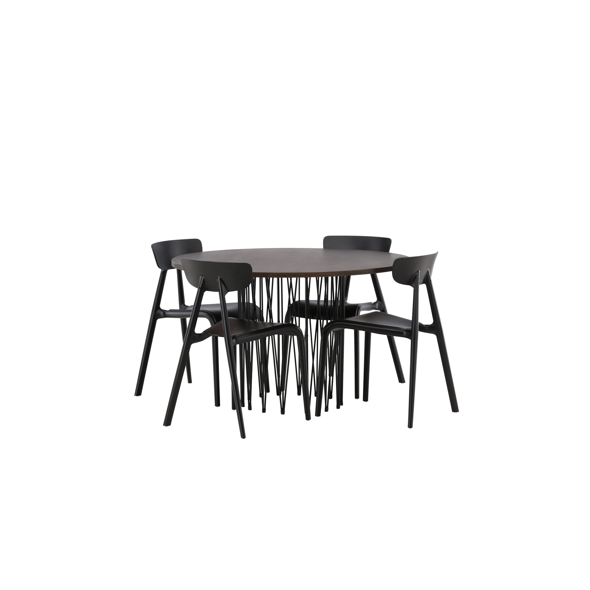 Matgrupp furniture/fashion Stone med 4 Ursholmen Stolar