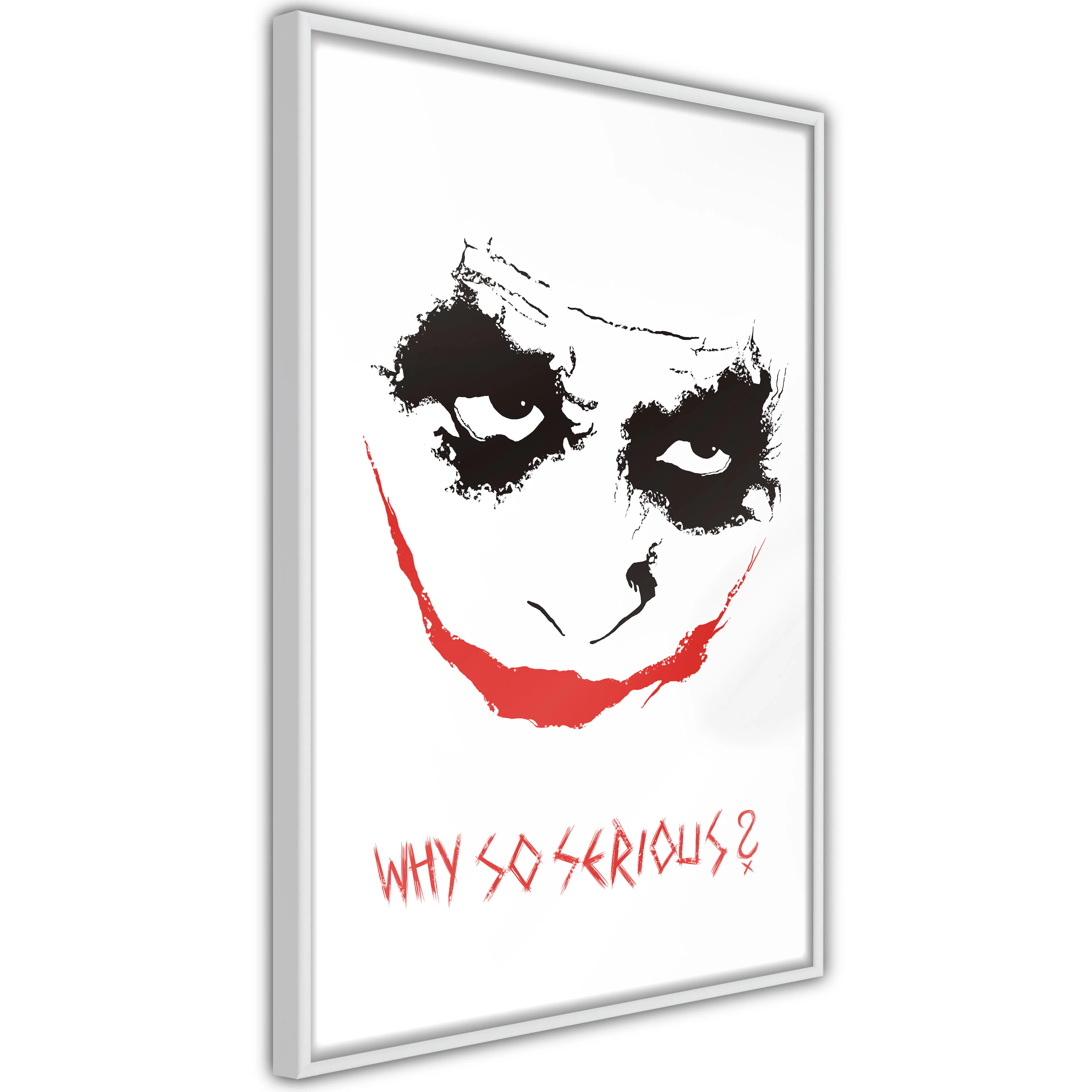 Poster Artgeist Affisch Why so Serious?