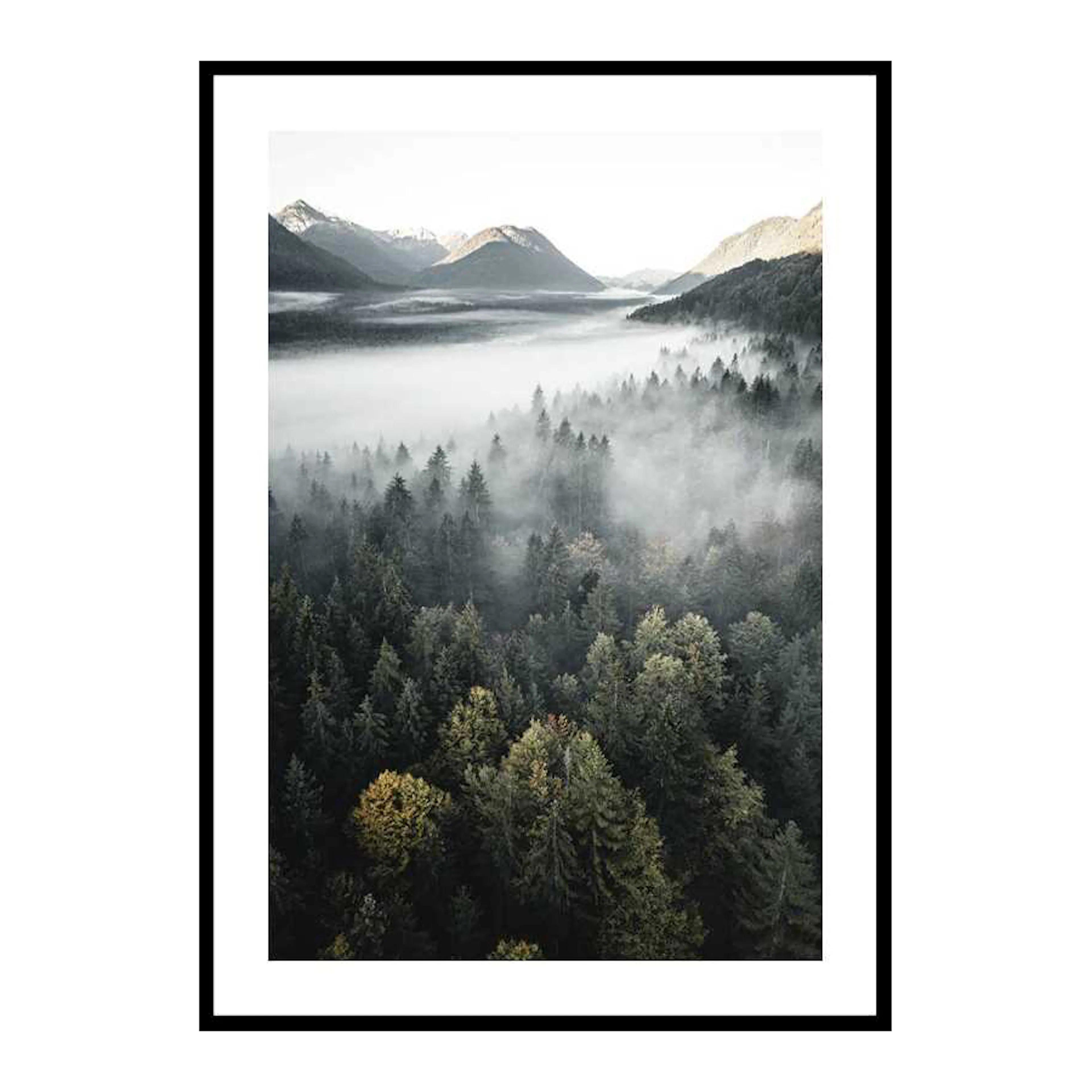 Poster Gallerix Misty Mountains