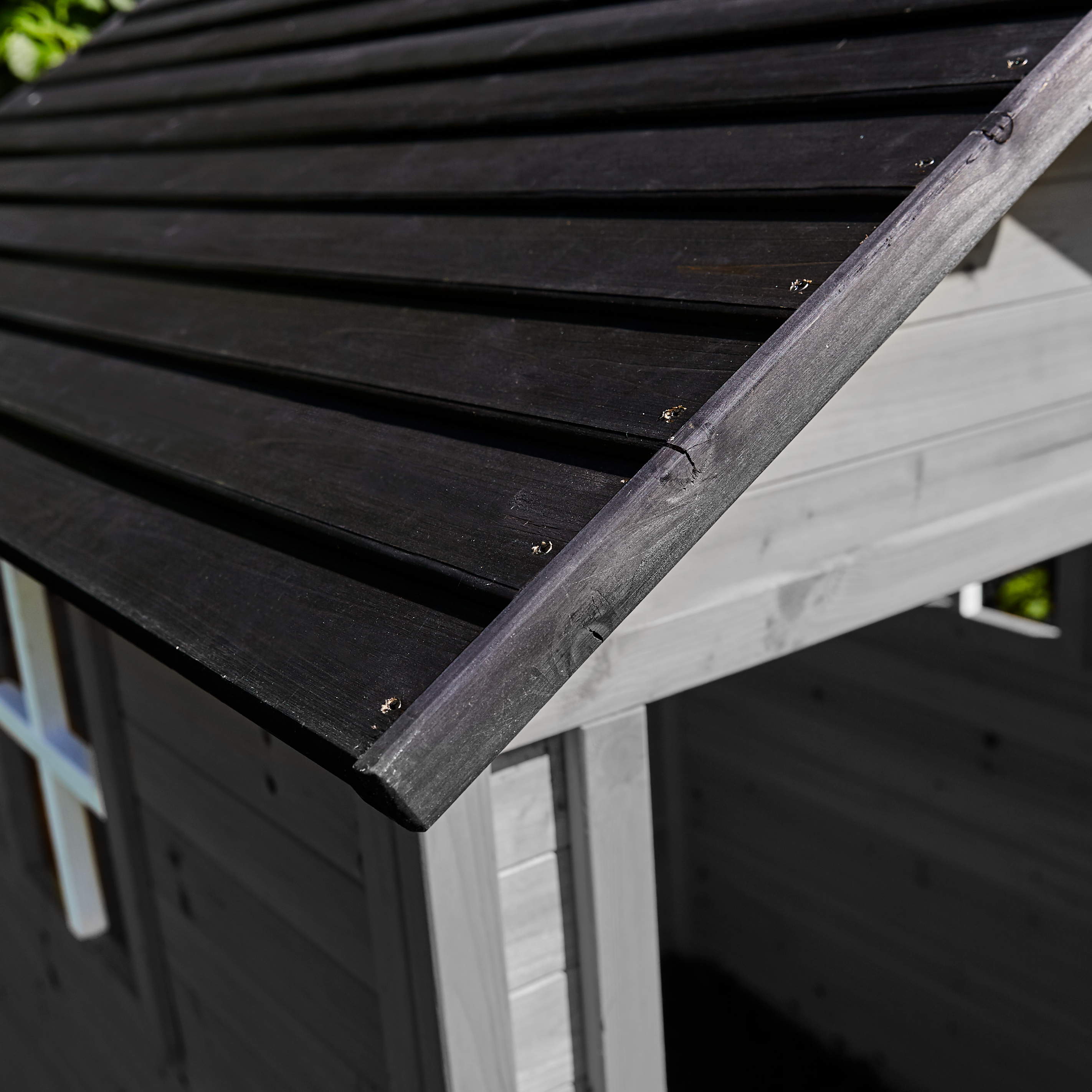 Lekstuga Nordic Play Grå/Svart 158x148x132 Cm