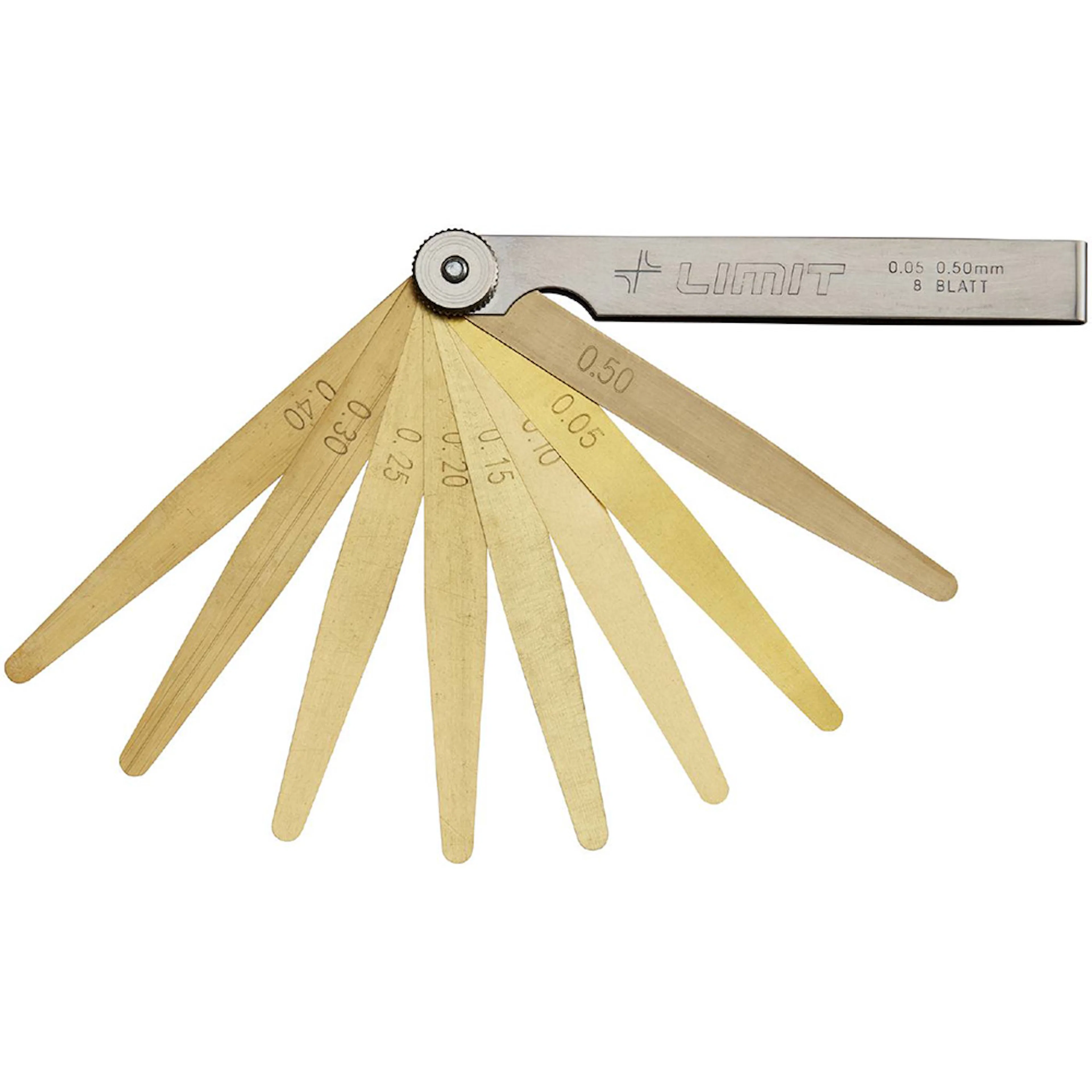 Bladmått Limit Mässing 8-0,05-0,50