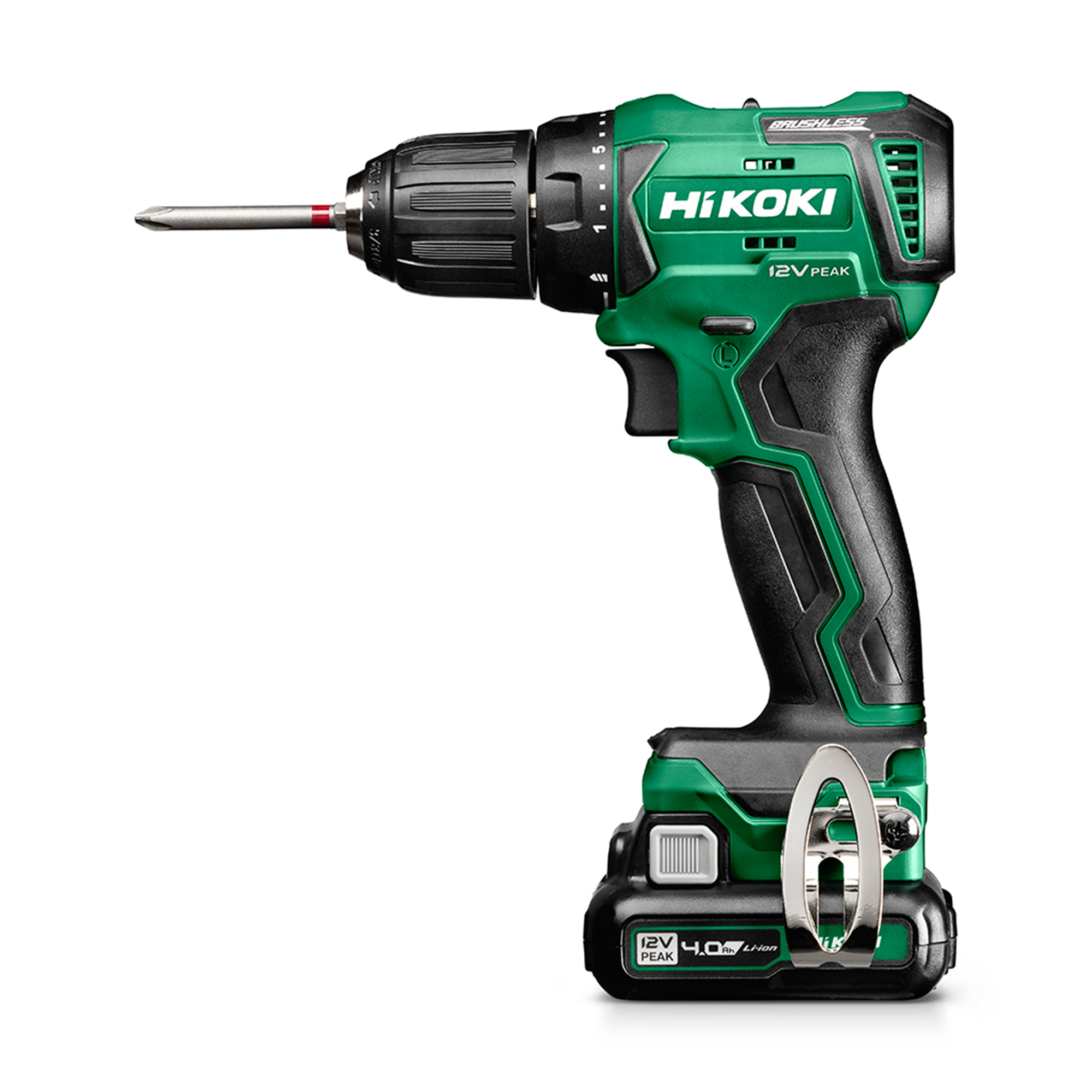 Borrskruvdragare Hikoki Power Tools DS12DD 4 Ah Med Batteri