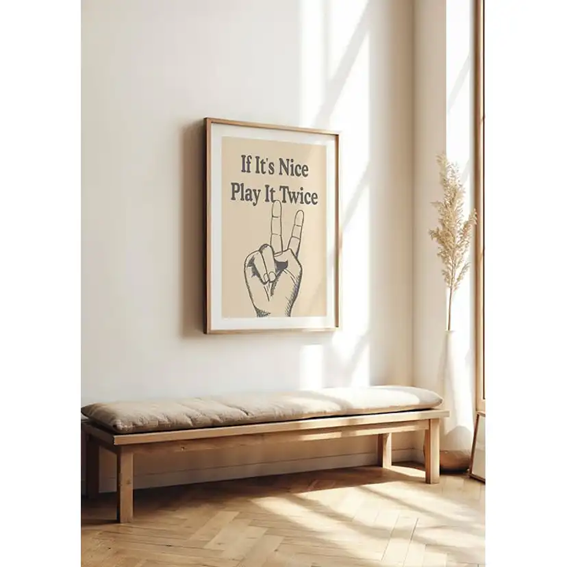 Poster Gallerix Nice Play Twice