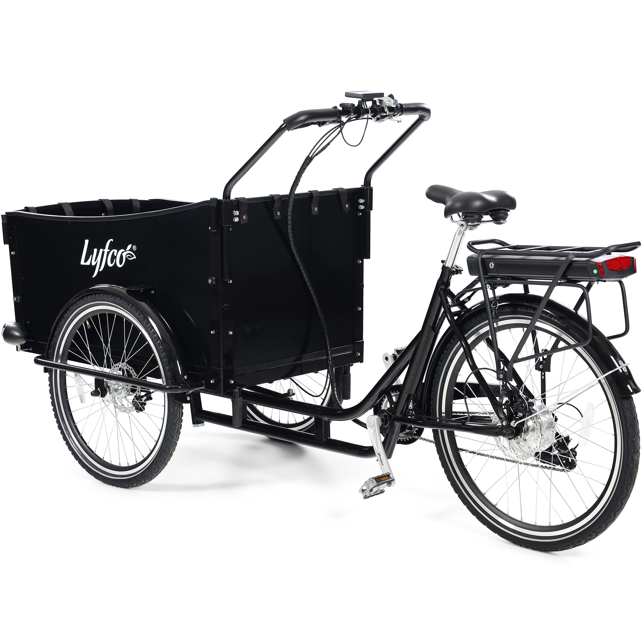 Elcykel Lyfco Cargobike - 16 Ah Pro