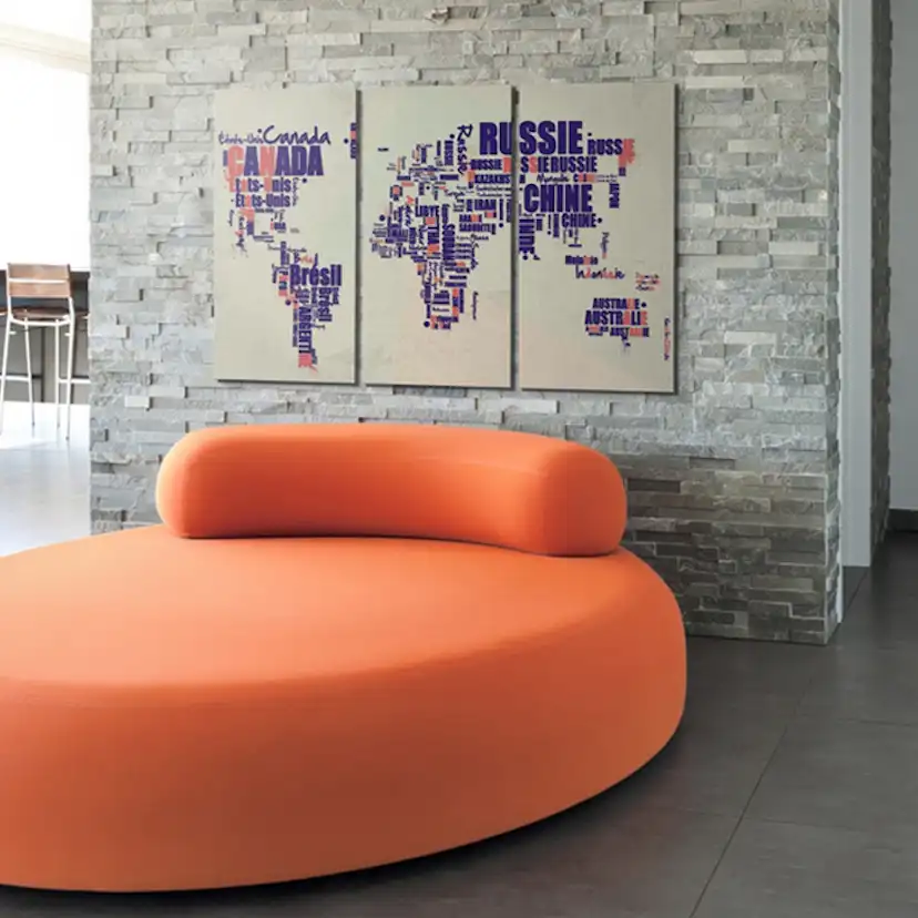 Tavla Arkiio Franska Resa Triptych