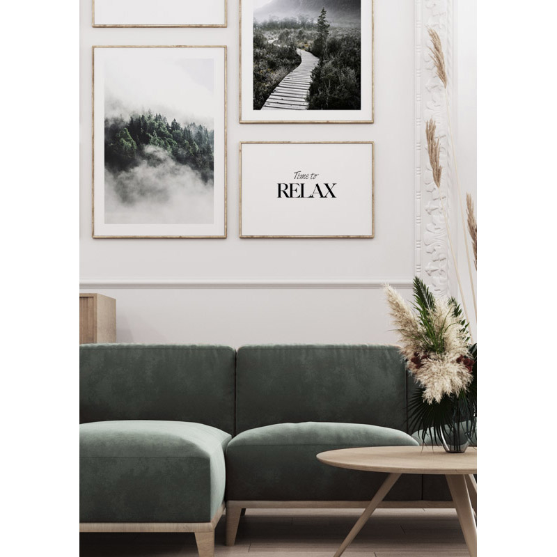 Poster Gallerix Forest In Mist
