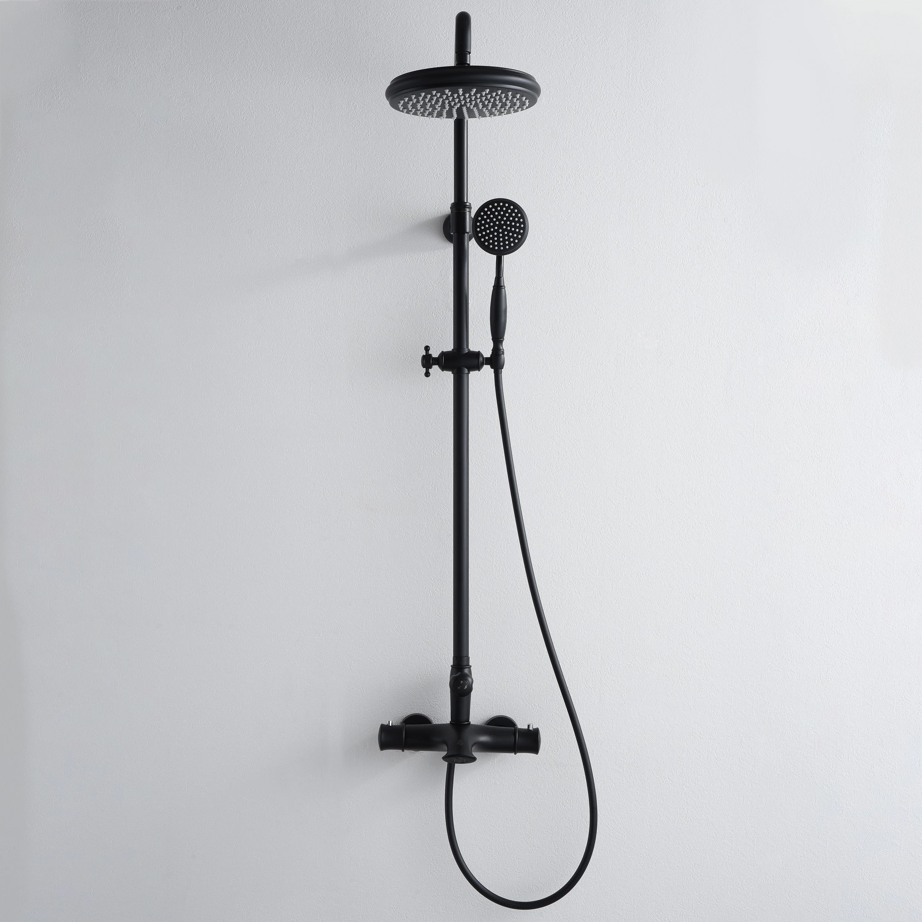 Takduschset Bathlife Ebb mattsvart Mattsvart
