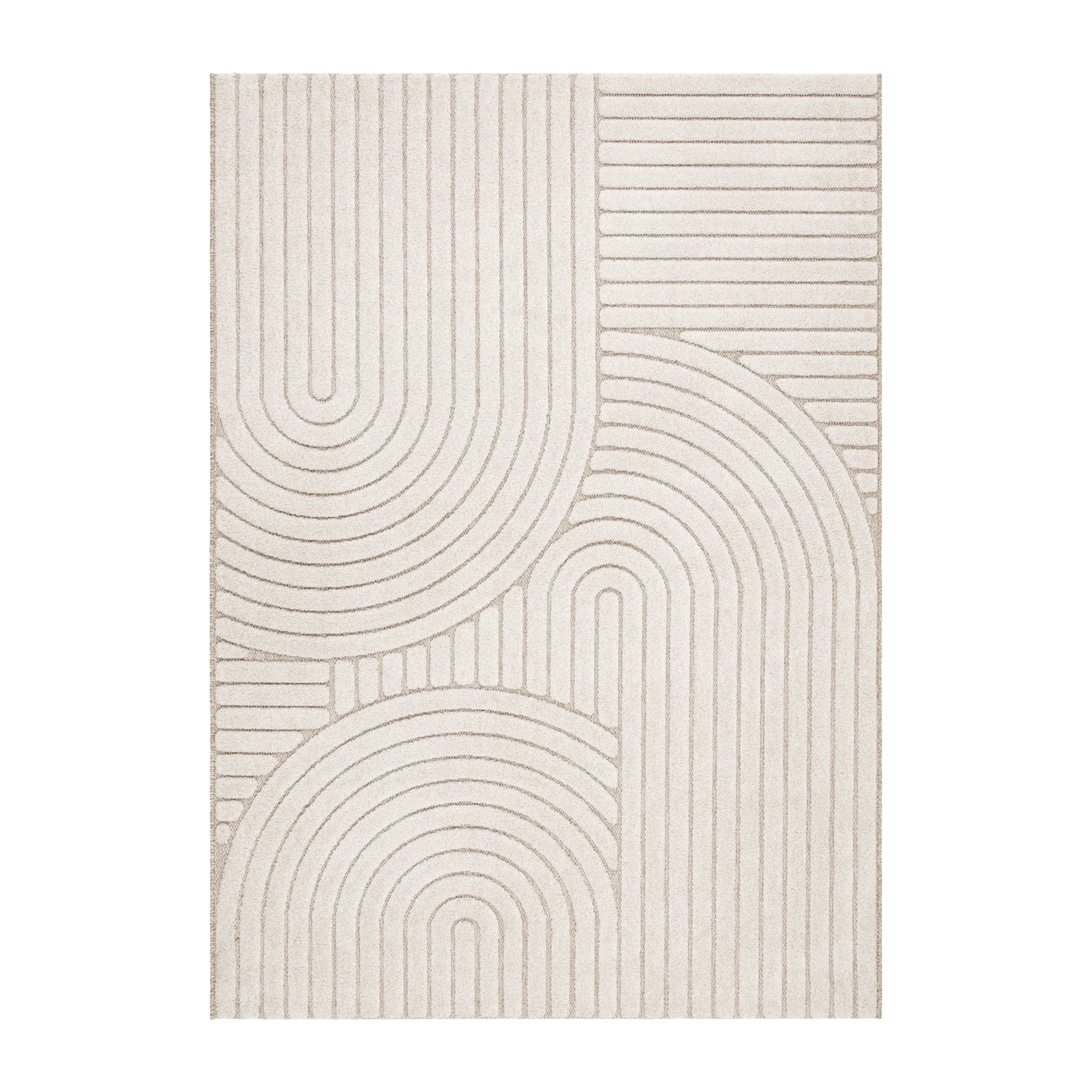 Ryamatta KM Carpets Nature Zen Modern Creme Naturvit