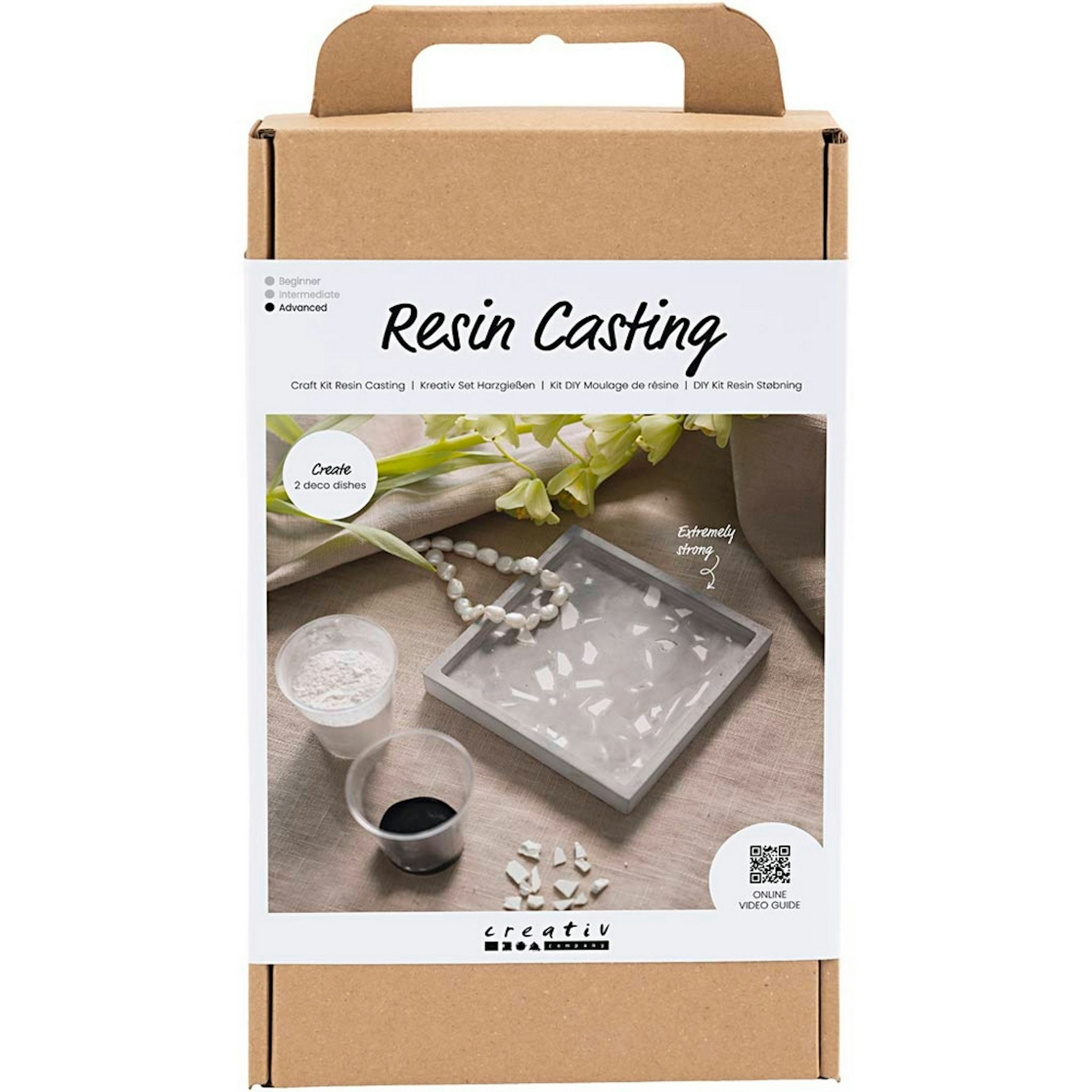 DIY-kit Creativ Company Resingjutning Bricka Terrazzo