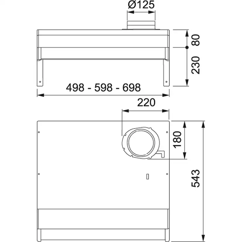 Spiskåpa Franke Futurum Classic 1222A-10 Lägenhet