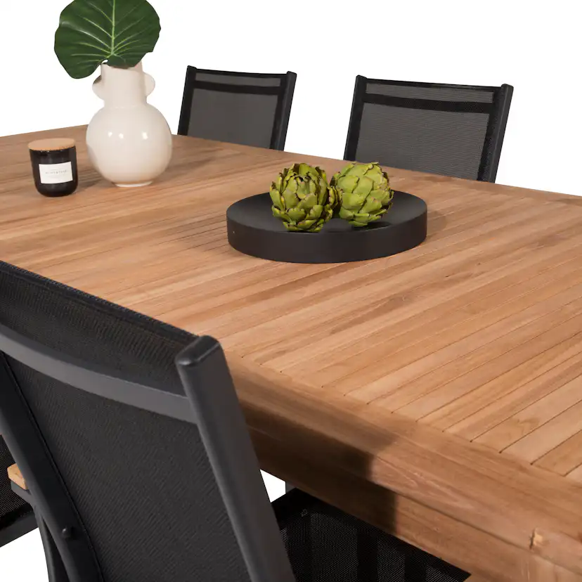 Matgrupp Venture Home Kiara 220 med 6 Thea Matstolar