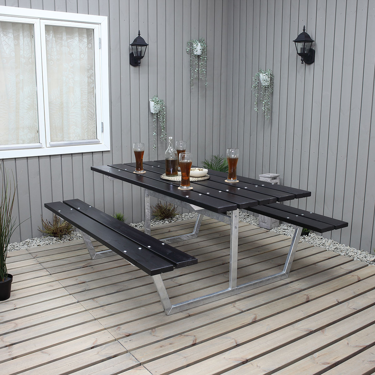 Picknickbord Baltic Garden Rustik Utan Ryggstöd