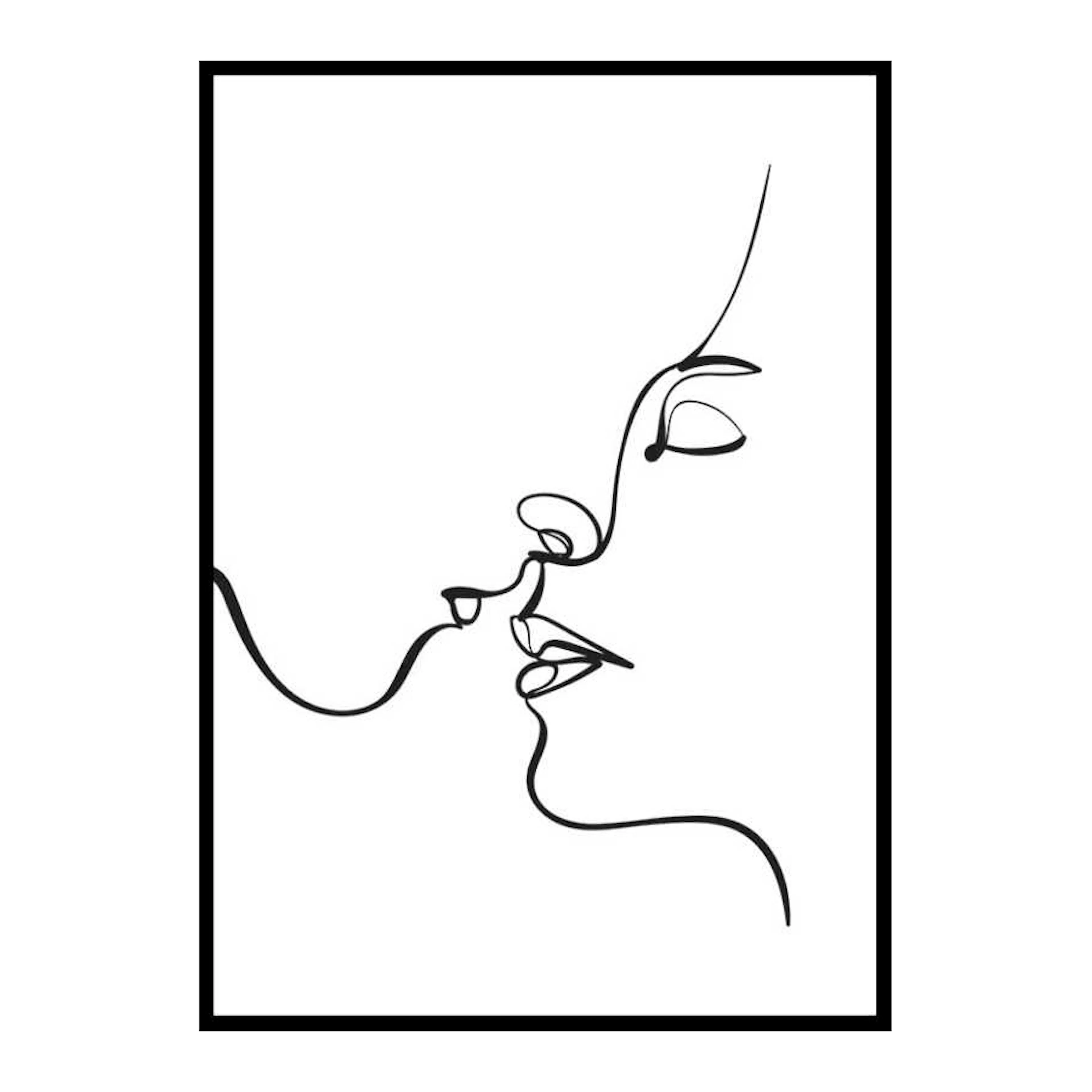 Close To Kiss No2 30x40 cm