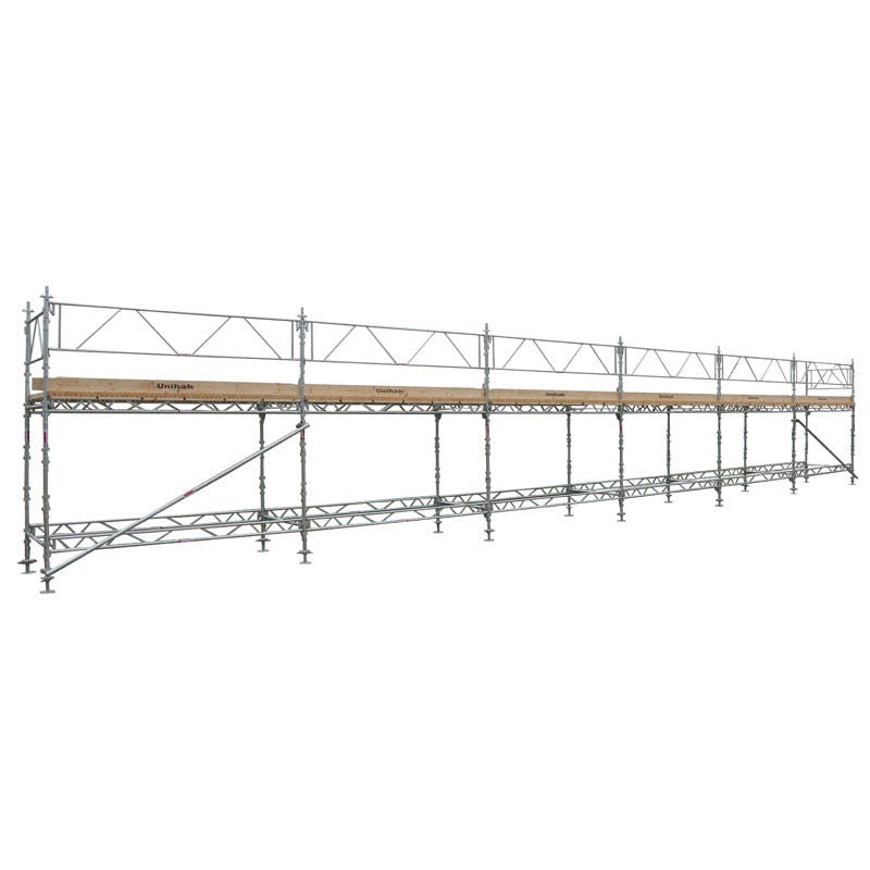 Ställning Komplett Unihak Bredd 18 m, Höjd 4 m