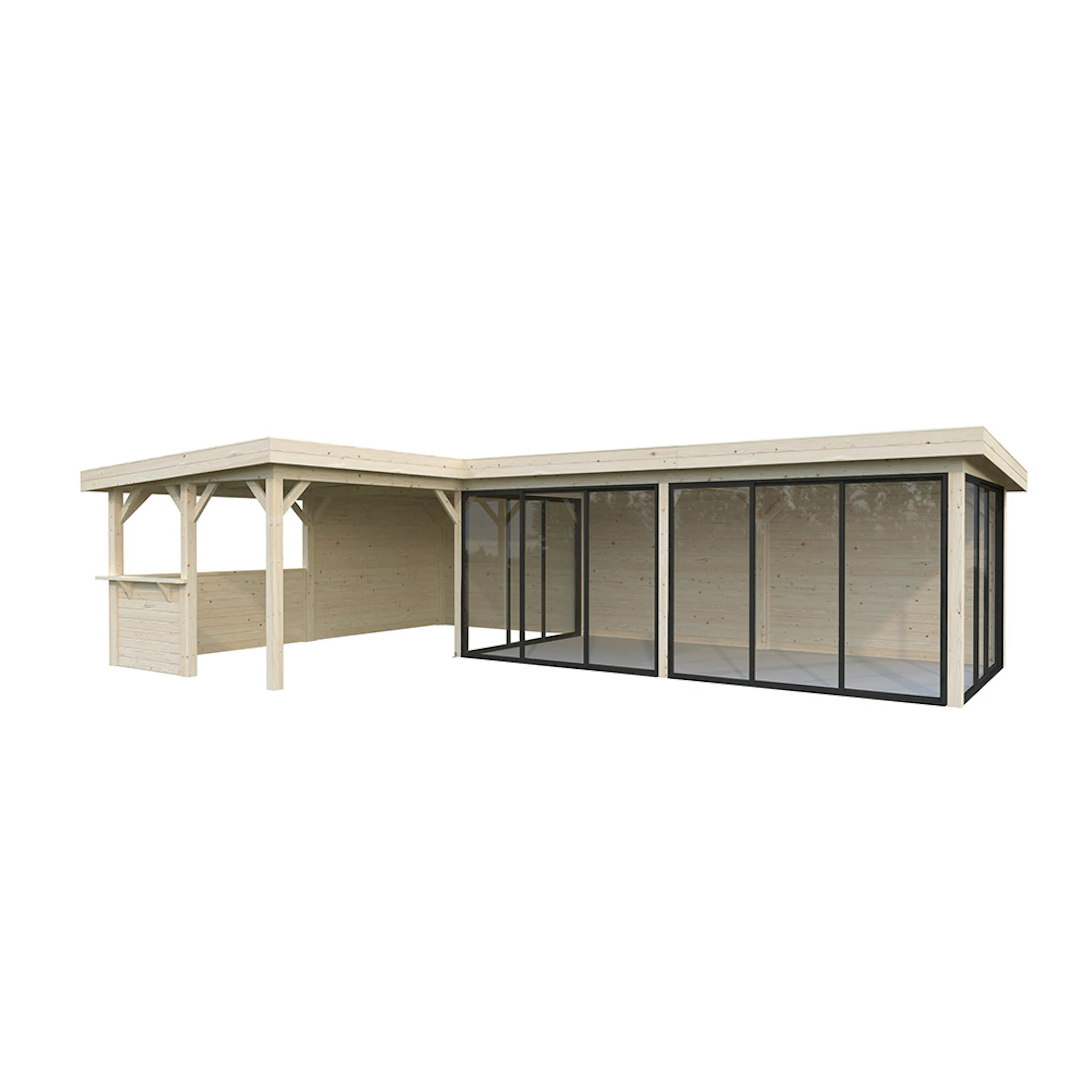 Lenna 33,2 m2 Set 421 Slide NO Behandling: Obehandlad