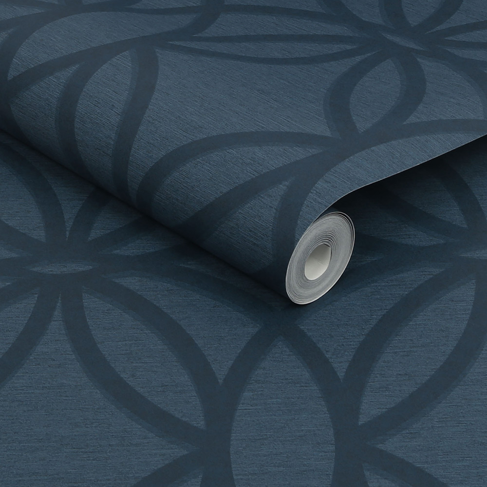 Tapet NEXT Luxe Eclipse Navy
