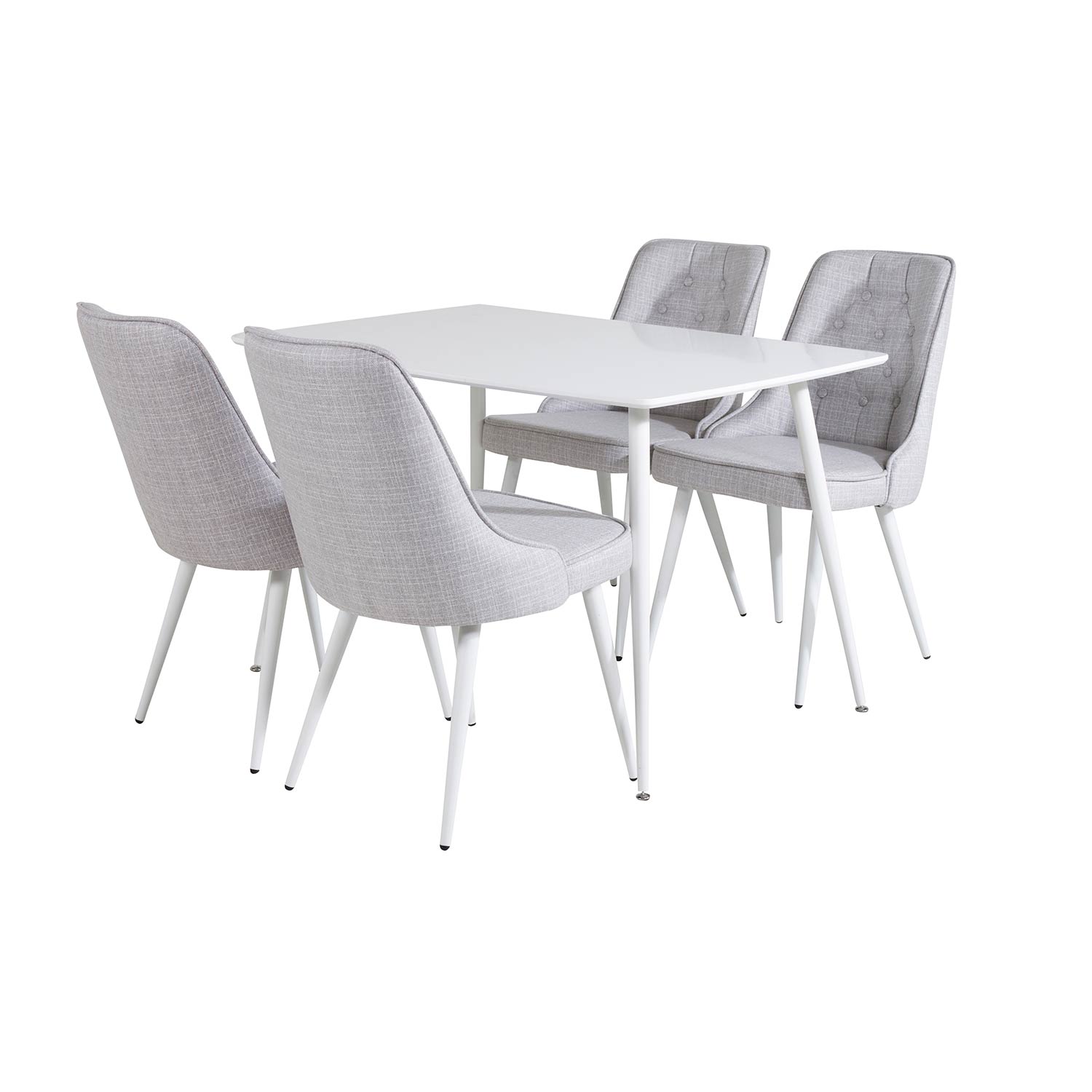 Matgrupp Venture Home Pobbie med 4 Vera Stolar Polyestertyg