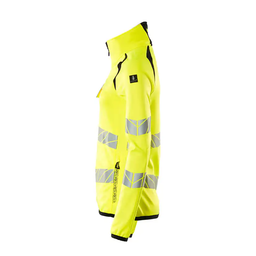 Mascot ACCELERATE SAFE Fleecetröja med blixtlås 19153-315-17 Storlek: 5XL, Färg: Hi-vis Gul/svart
