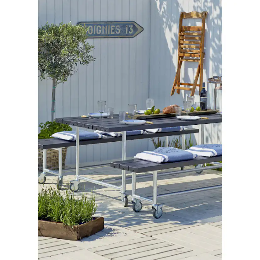 Bänkset PLUS Urban Picnic Svart