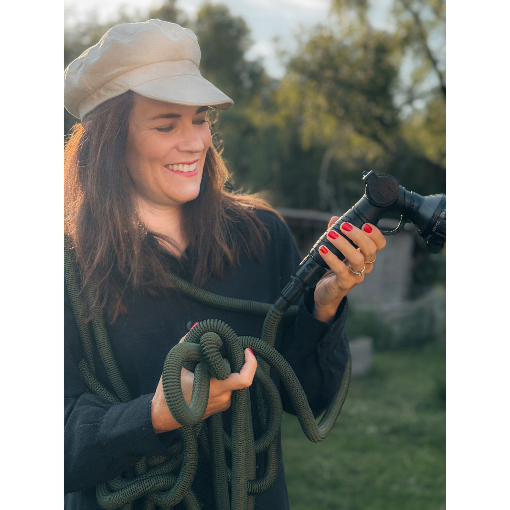 Trädgårdsslang By Benson Deluxe Set Grön 25 m