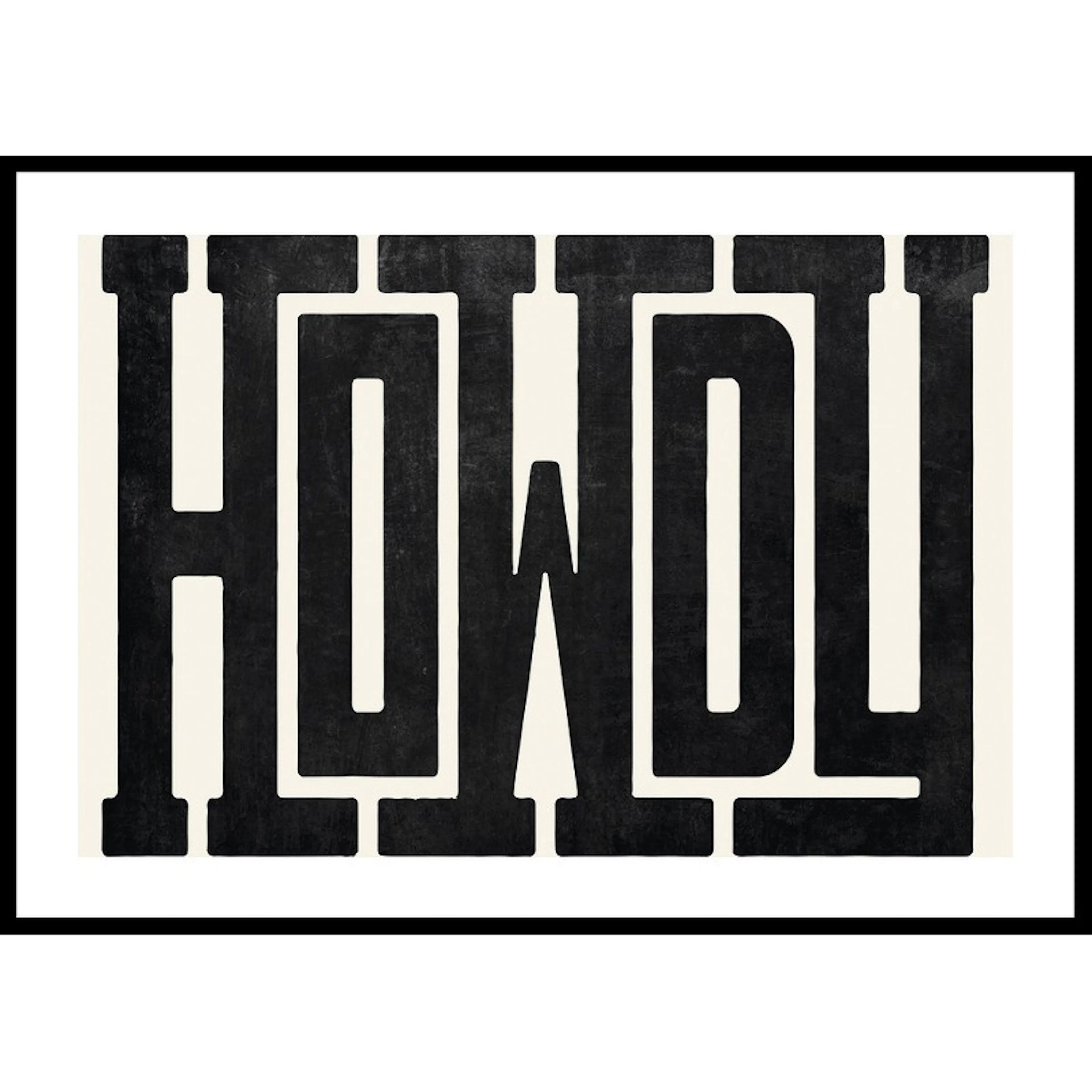 Poster Gallerix Howdy