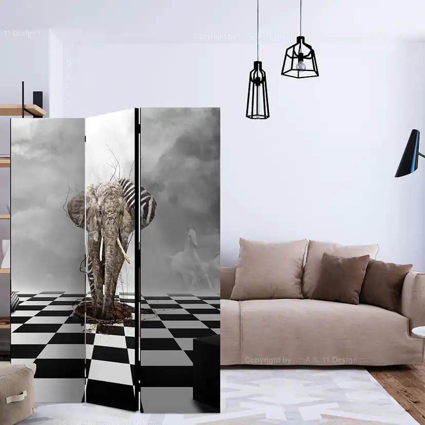 Rumsavdelare Arkiio Escape From Africa 135x172 cm