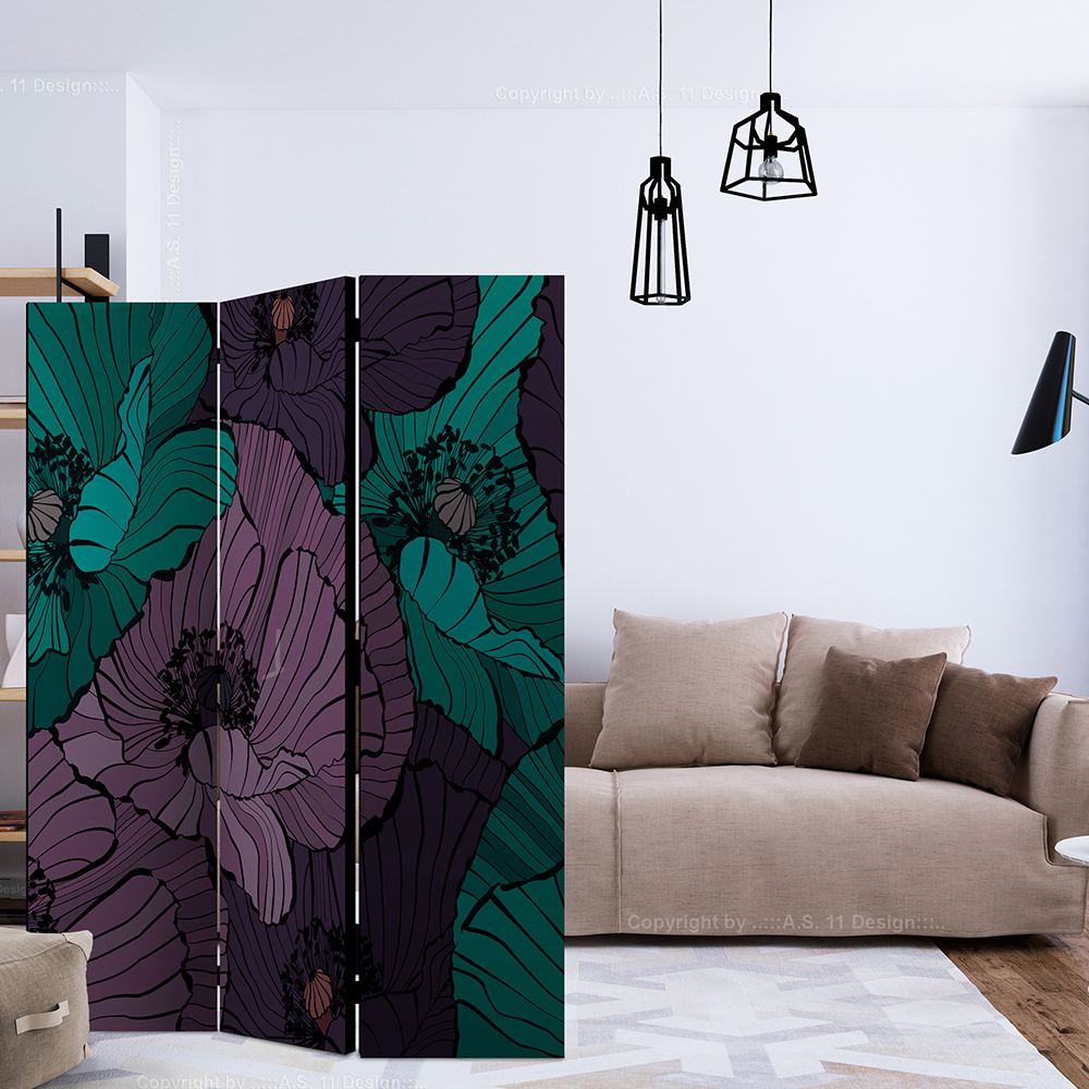 Rumsavdelare Arkiio Flowerbed 135x172 cm