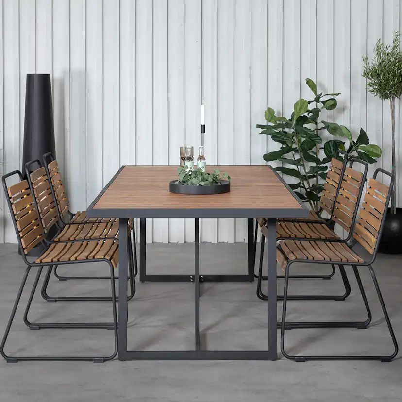 Matgrupp Venture Home King med 6 Billy Matstolar