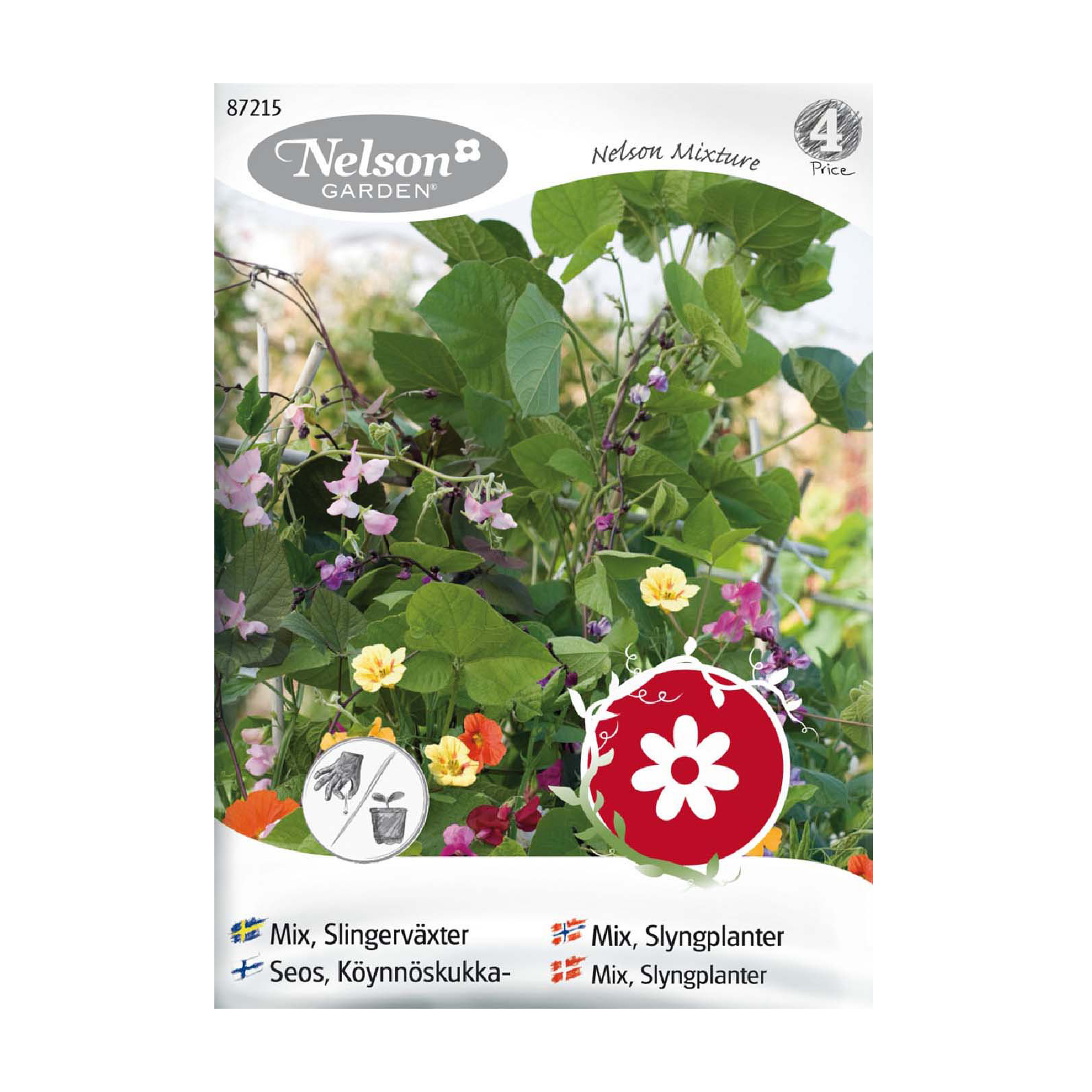 Frö Slingerväxter Nelson Garden Mix