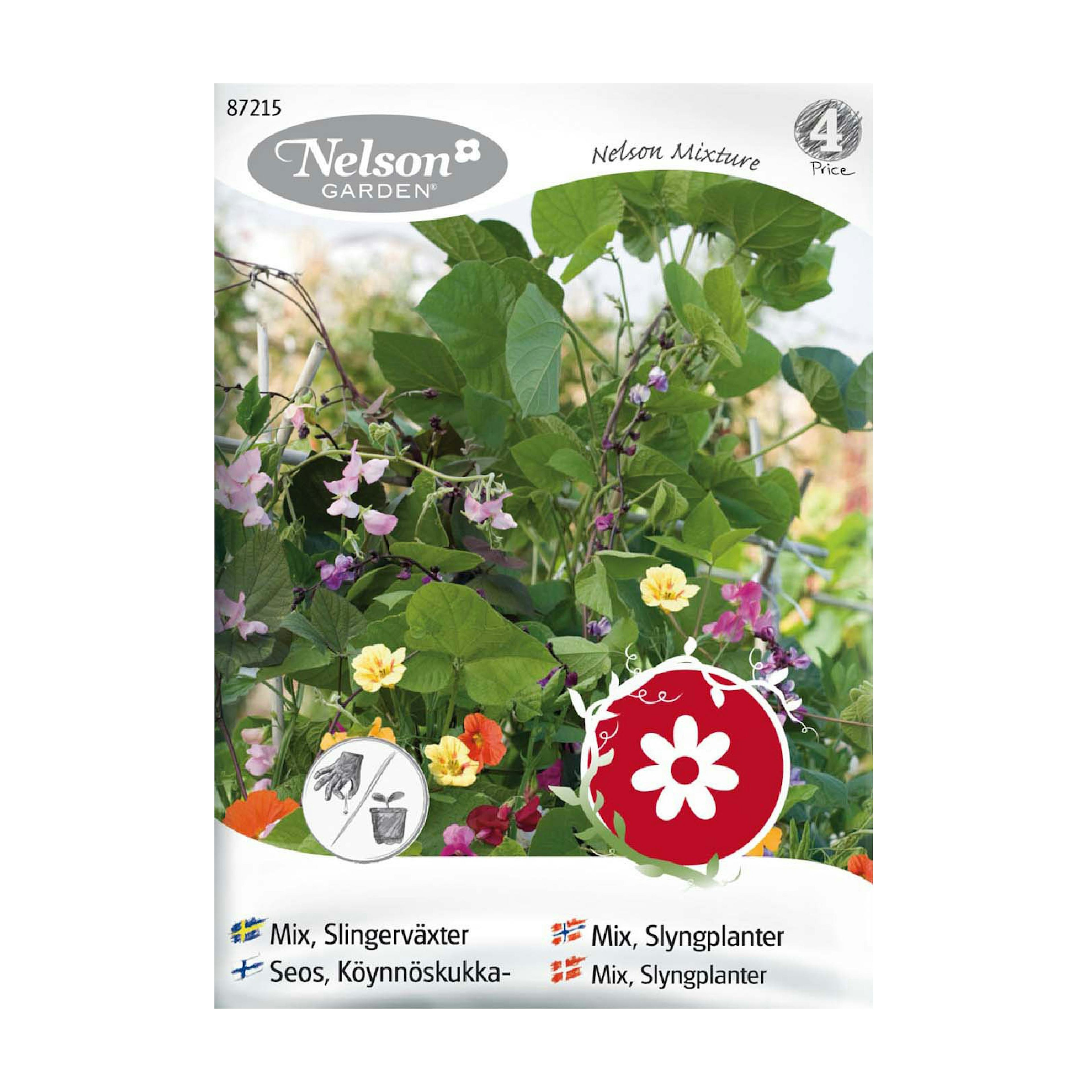 Frö Slingerväxter Nelson Garden Mix