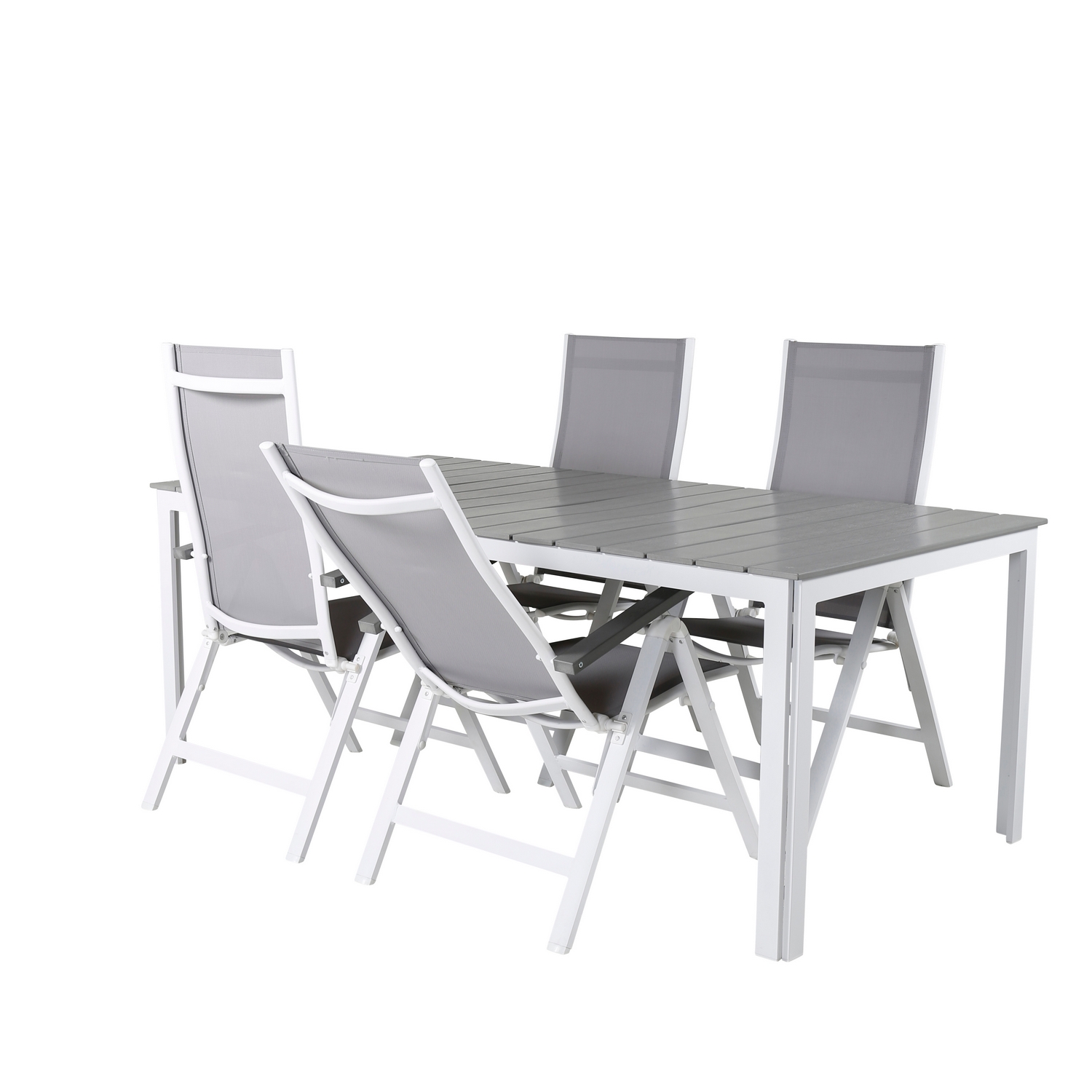 Matgrupp Venture Home Pincy med 4 Aleyna Positionsstolar