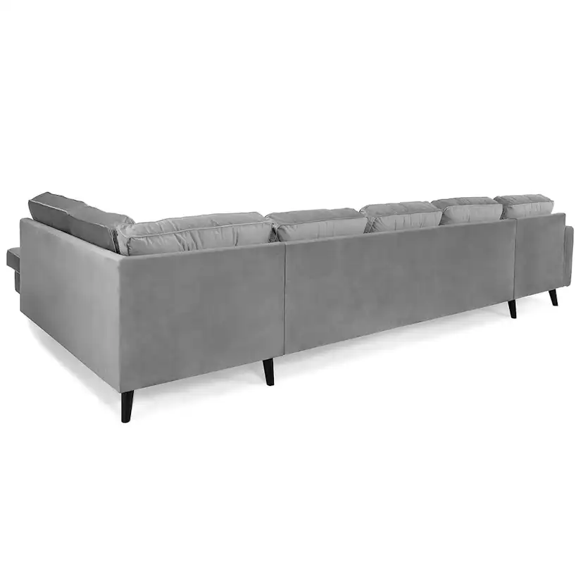 Monroe U-Soffa Mega Höger Grå, Höger