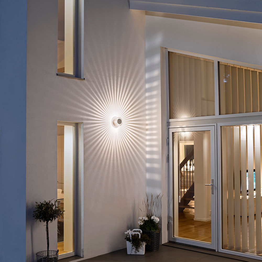 Vägglykta Gnosjö Konstsmide Monza 5W High Power