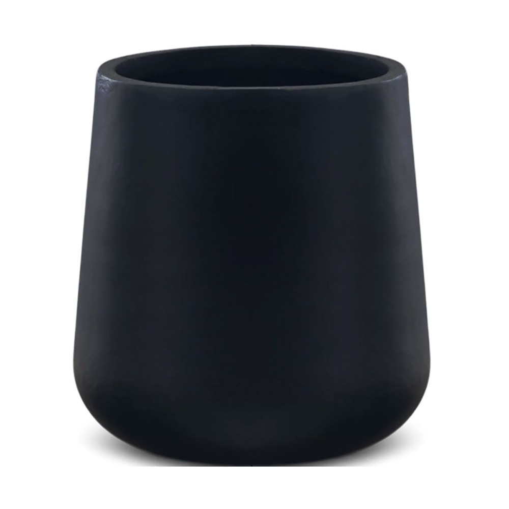 Kruka Lyfco Rund & Svart