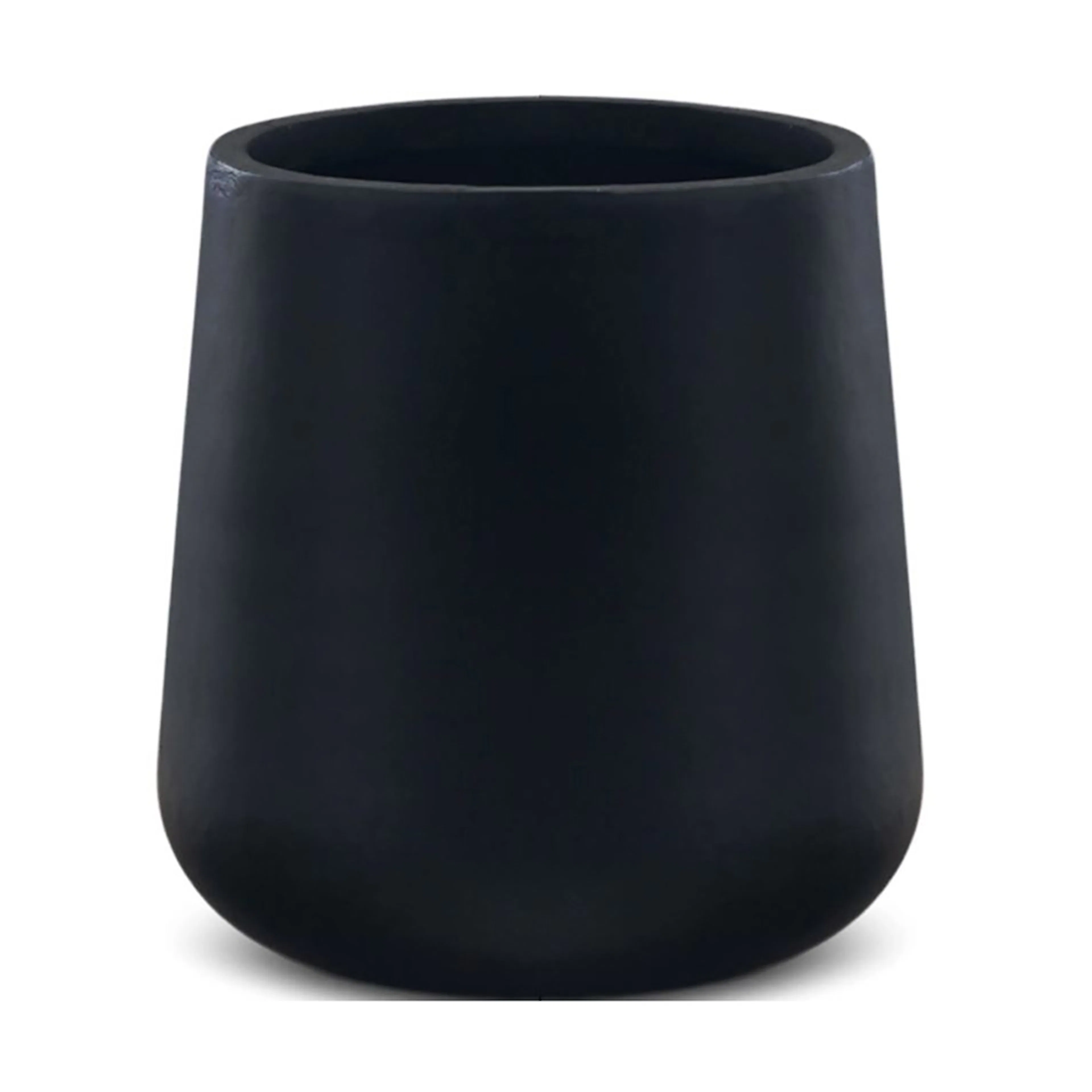 Kruka Lyfco Rund & Svart