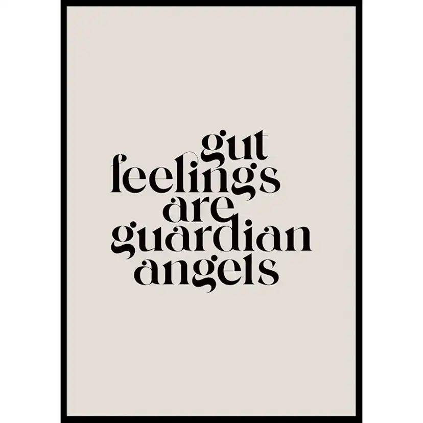 Poster Gallerix Gut Feelings