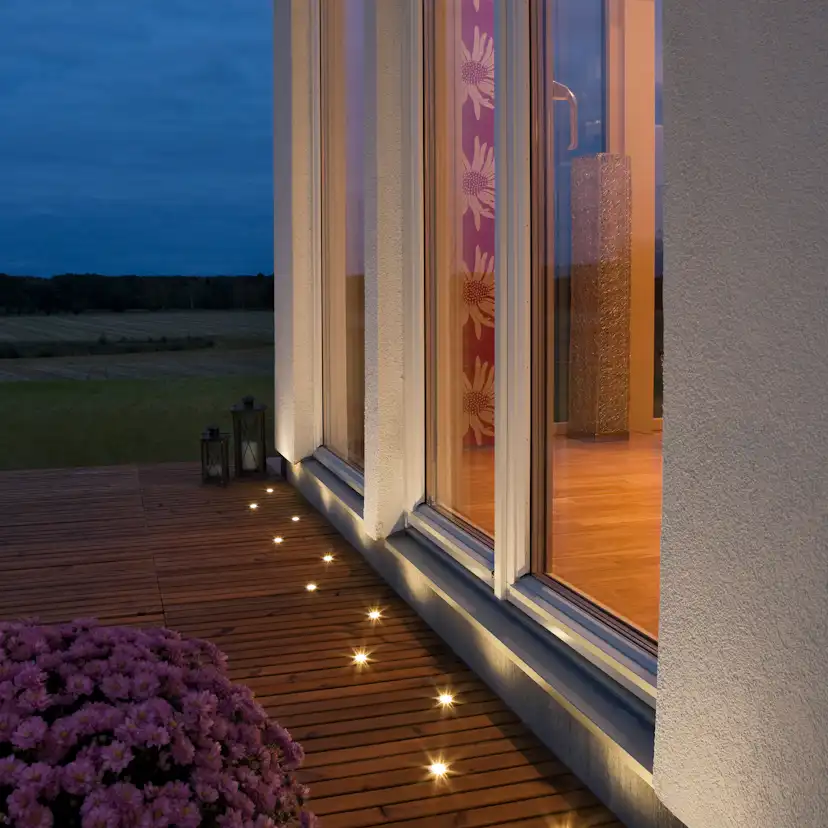 Tilläggsset Gnosjö Konstsmide Mini LED 3 st Välvd Topp