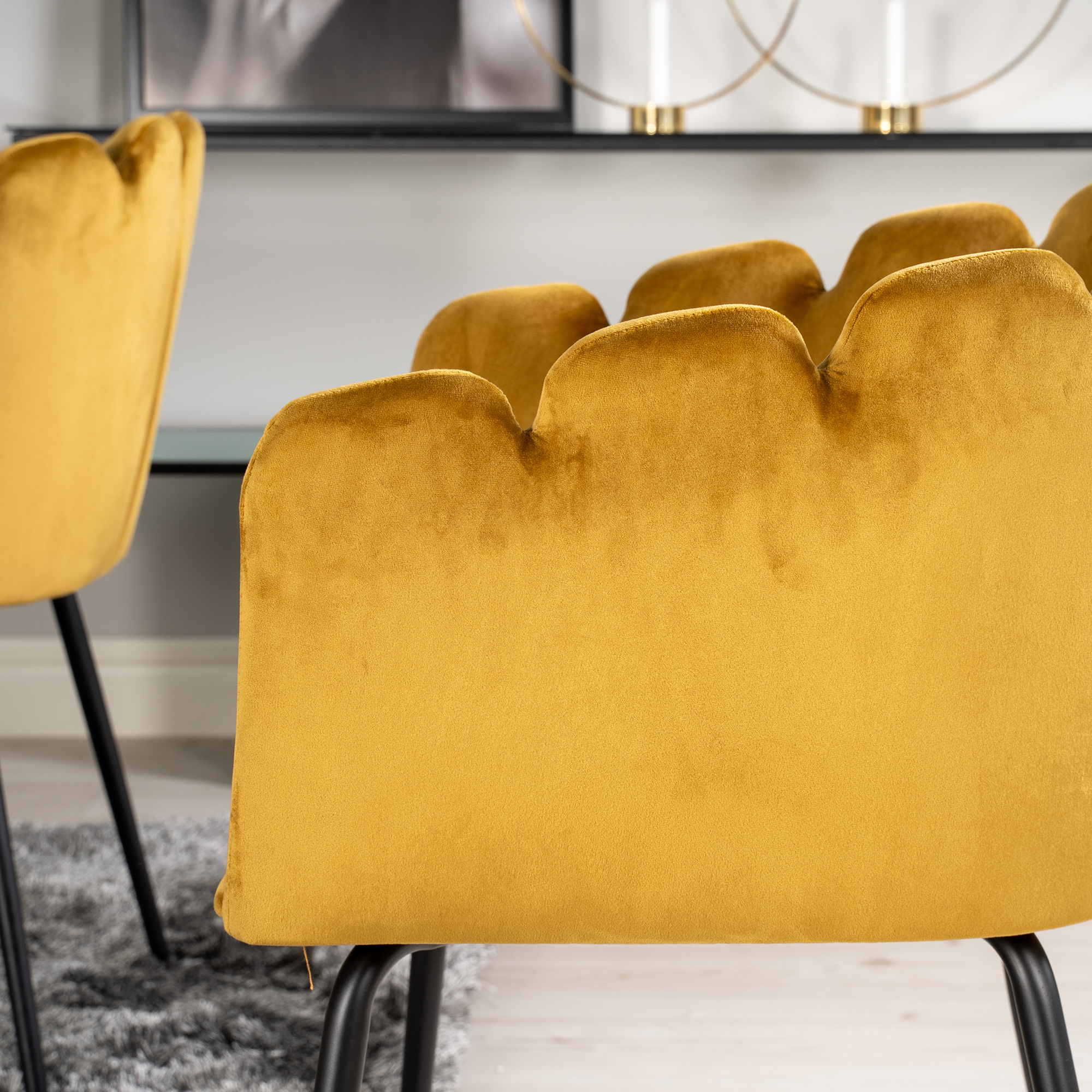 Matgrupp furniture/fashion Disa med 4 Limhamn Rektangulär Stolar