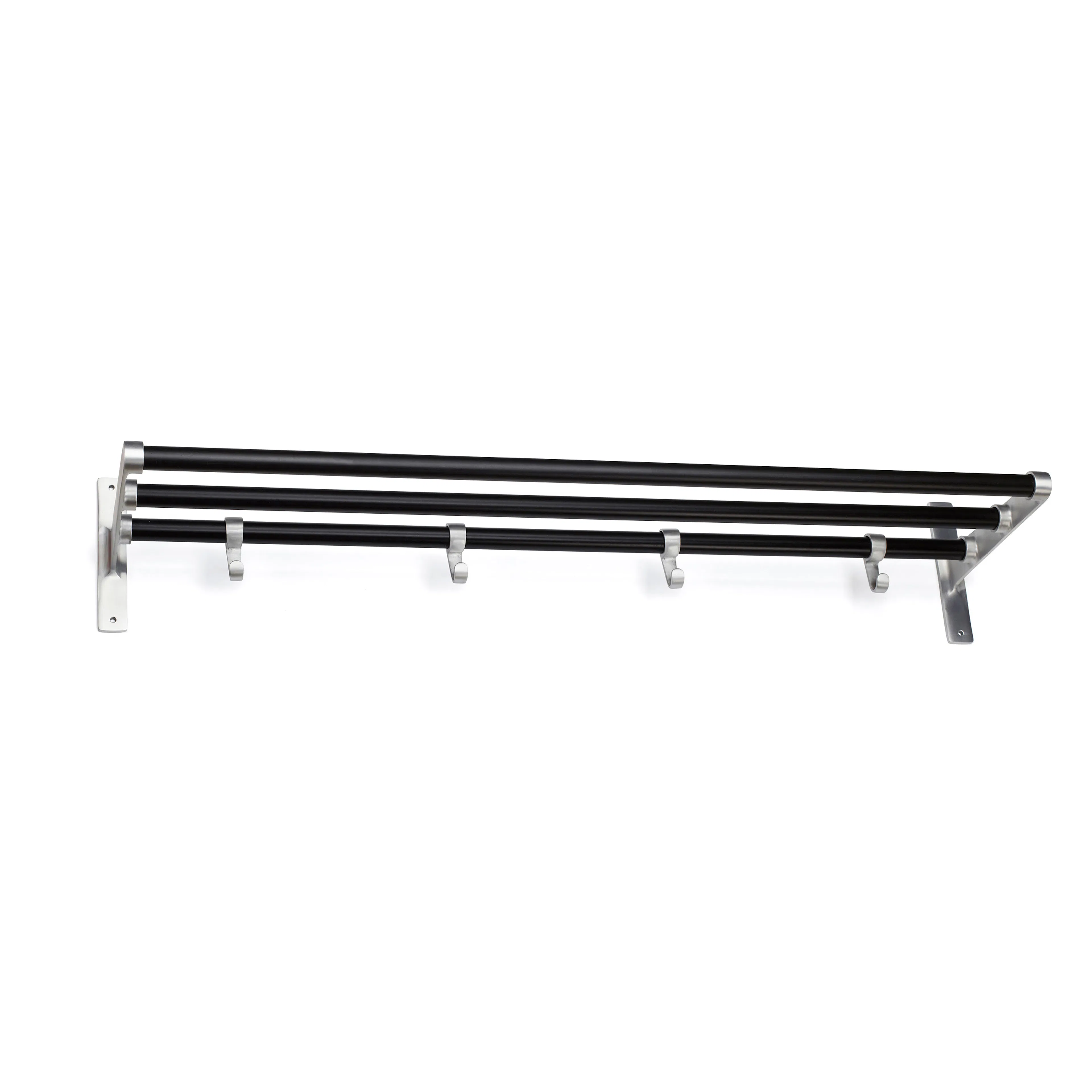 Hatthylla Habo Elegant 600cm Aluminium Svart