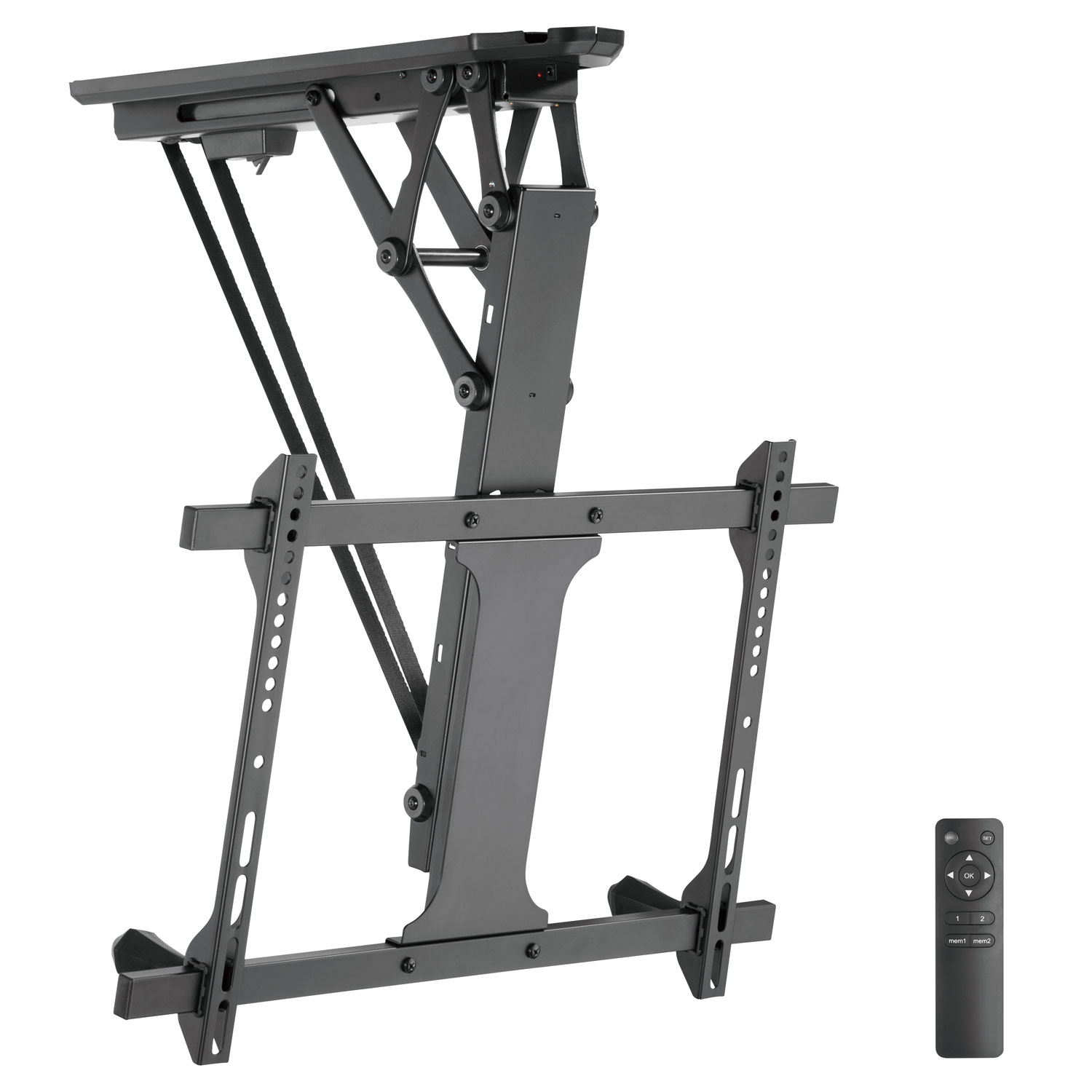 Motoriserat Flipdown-takfäste LogiLink För TV 32-70 tum