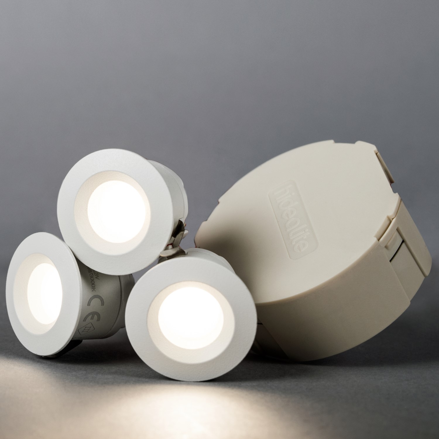 Downlight Hide-a-lite Core Smart 45° Vit 3-pack